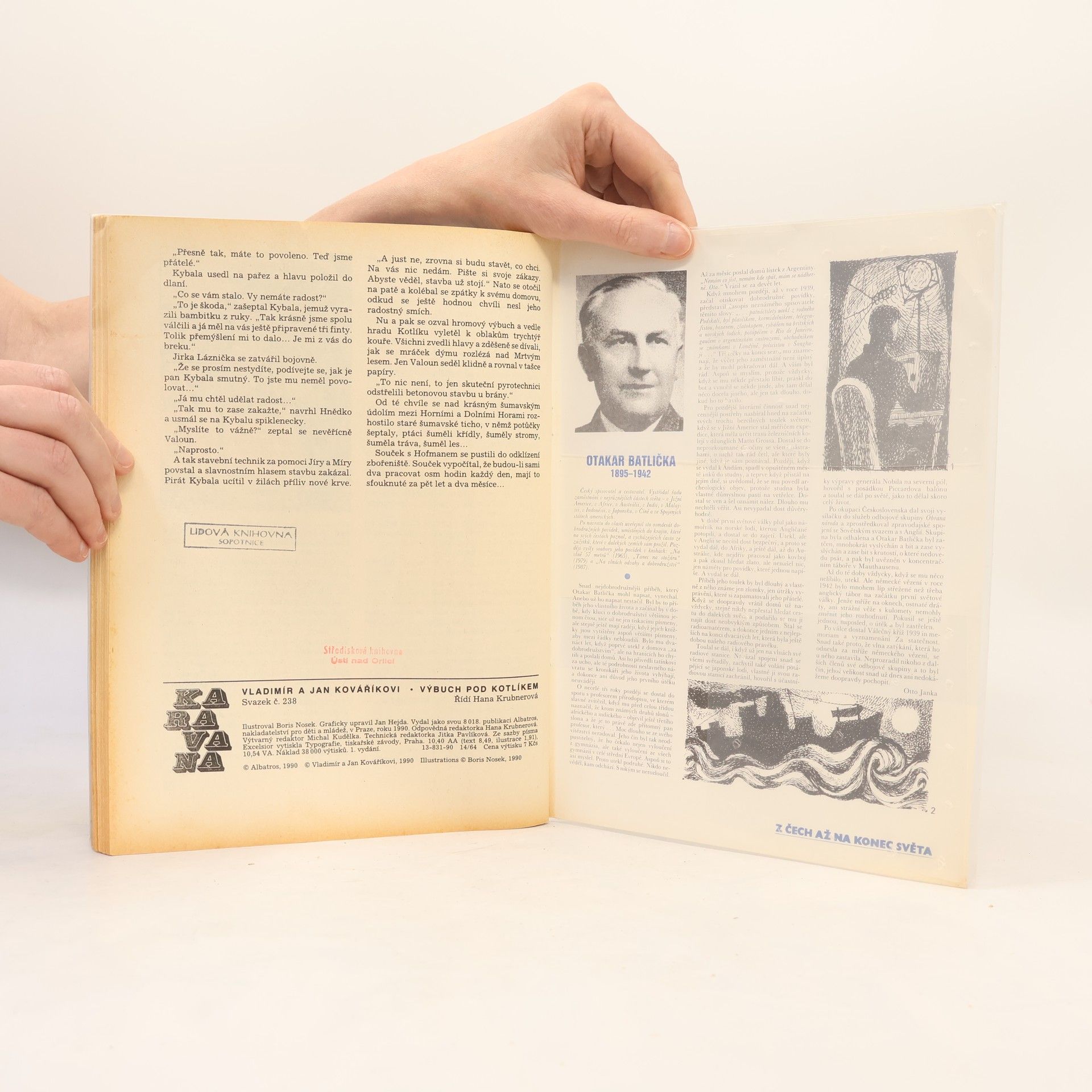 Vladimír Kovářík Výbuch pod Kotlíkem