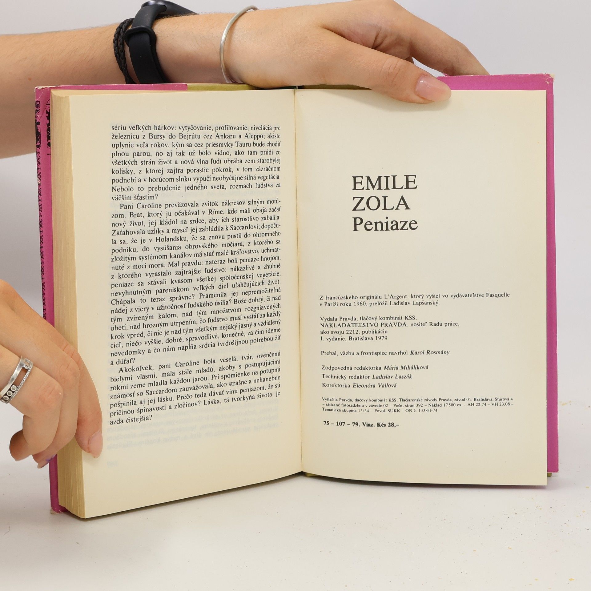 Émile Zola Peniaze