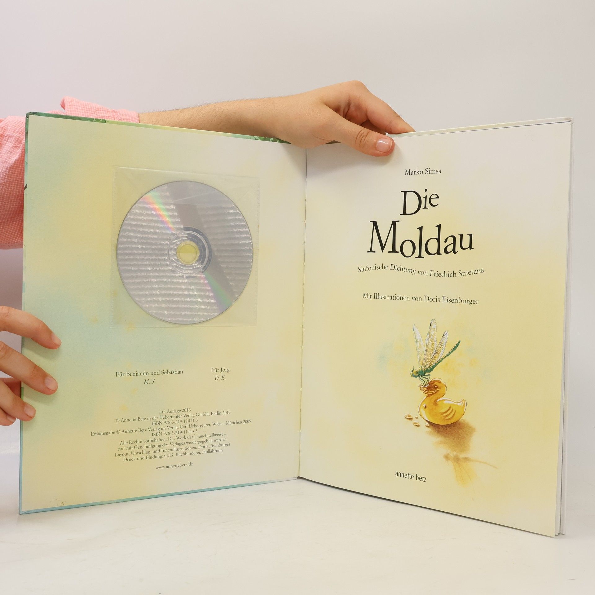 Marko Simsa Die Moldau, m. Audio-CD