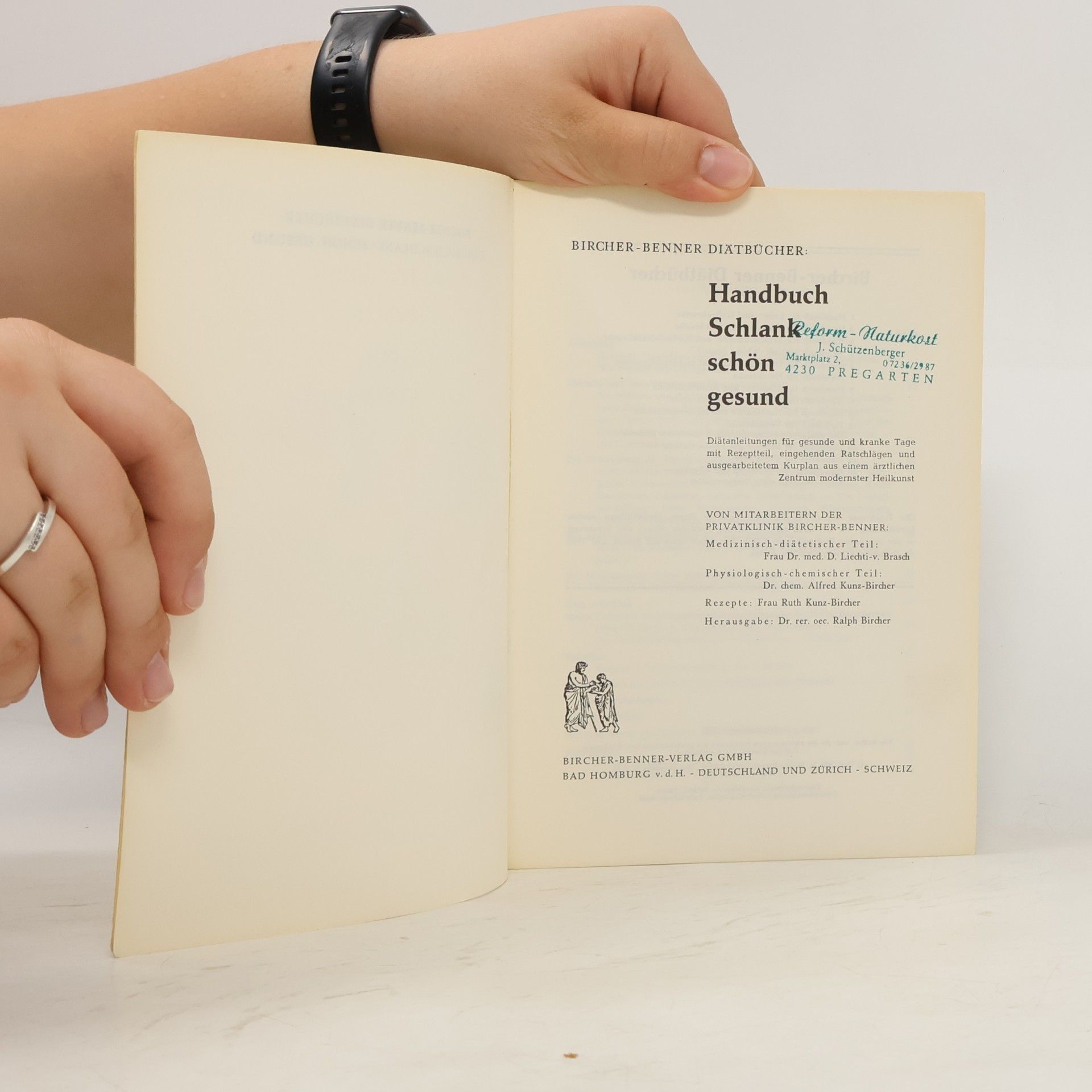 Various authors Bircher-Benner-Handbuch 5. Schlank, schön, gesund