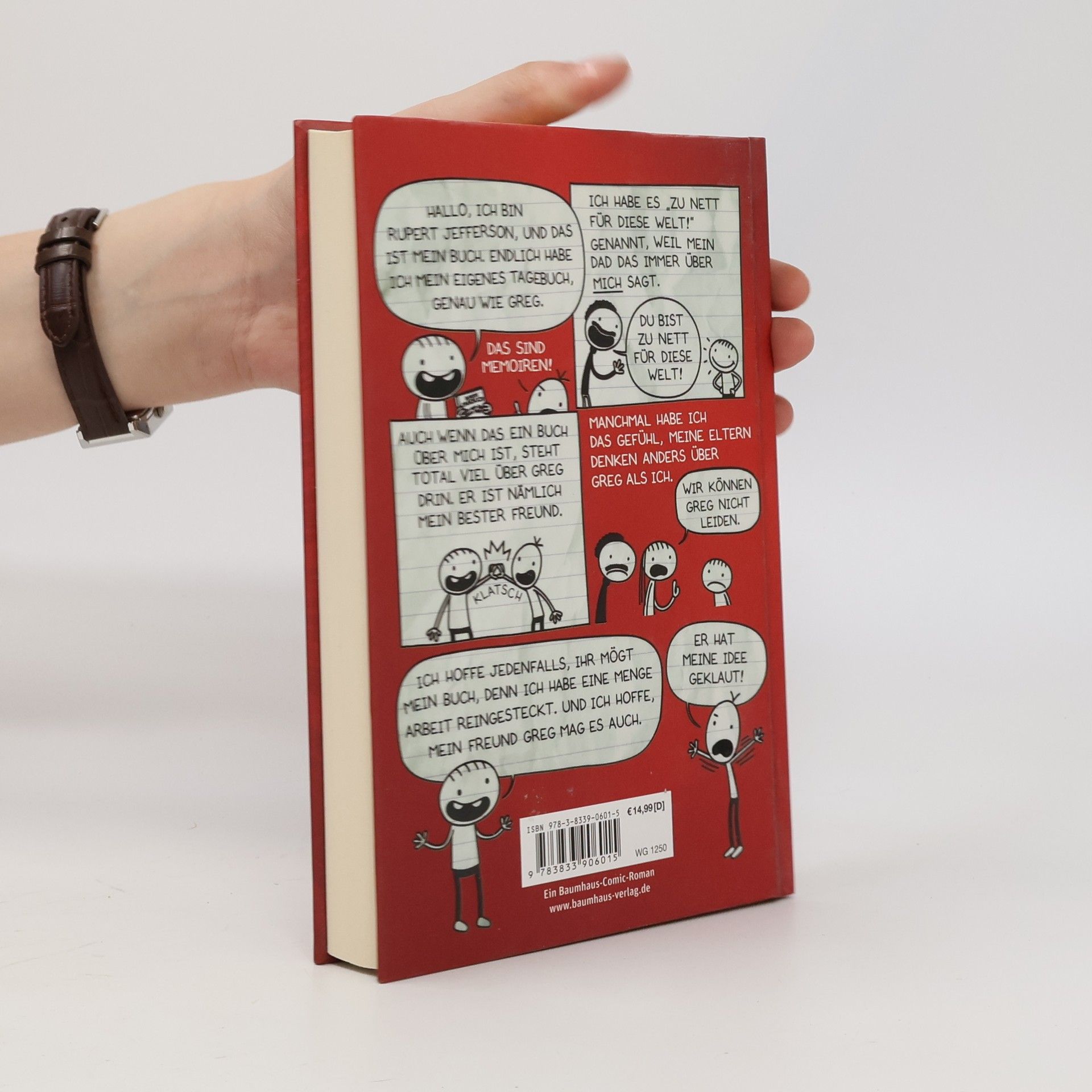 Jeff Kinney Ruperts Tagebuch: Zu nett für diese Welt! Jetzt rede ich!