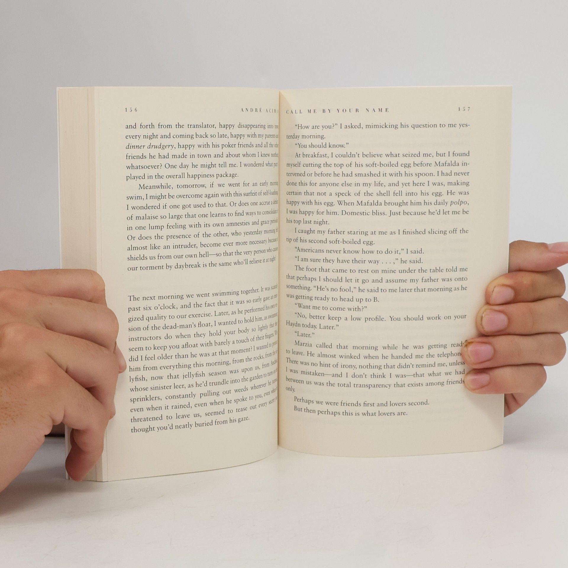 André Aciman Call Me By Your Name
