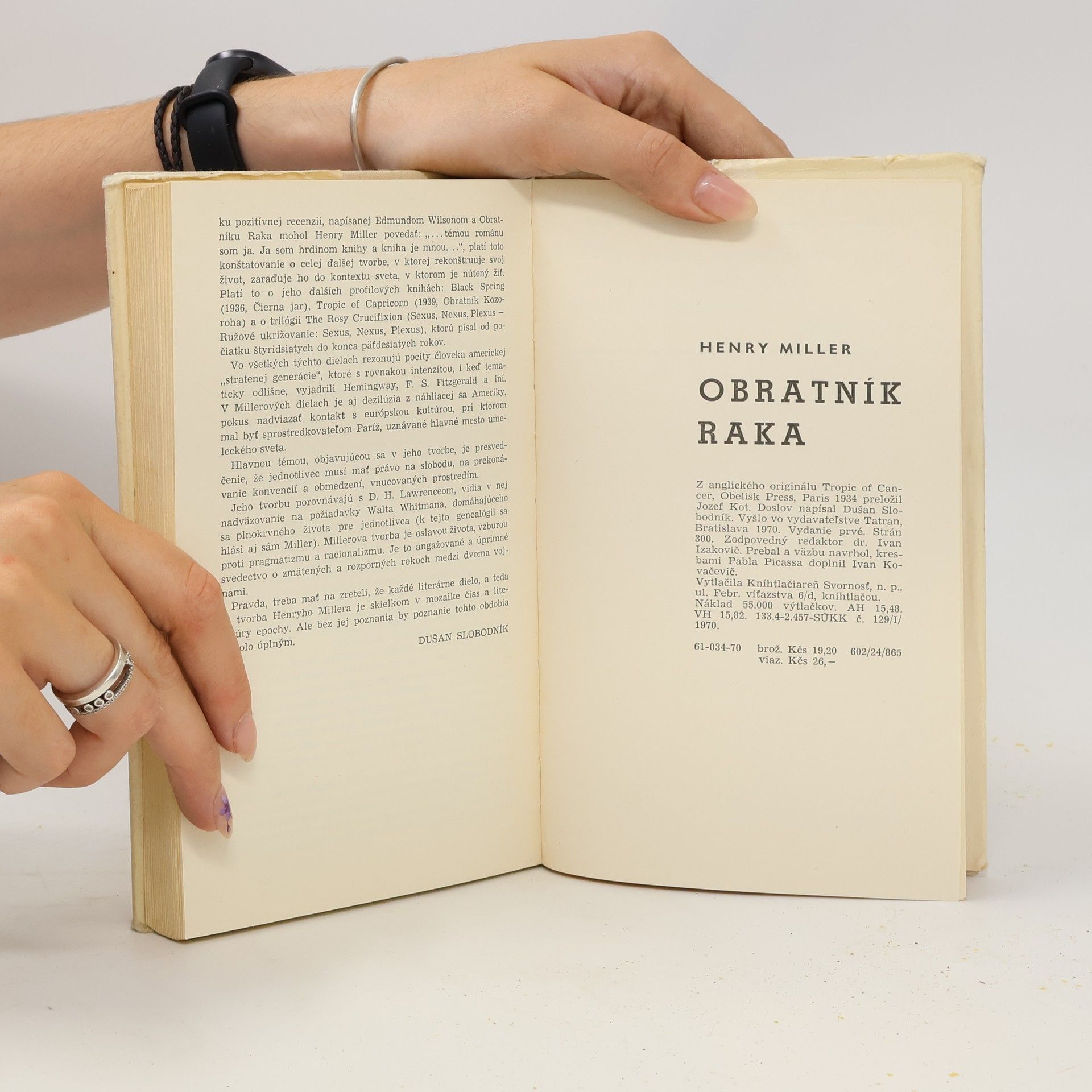 Henry Miller Obratník Raka