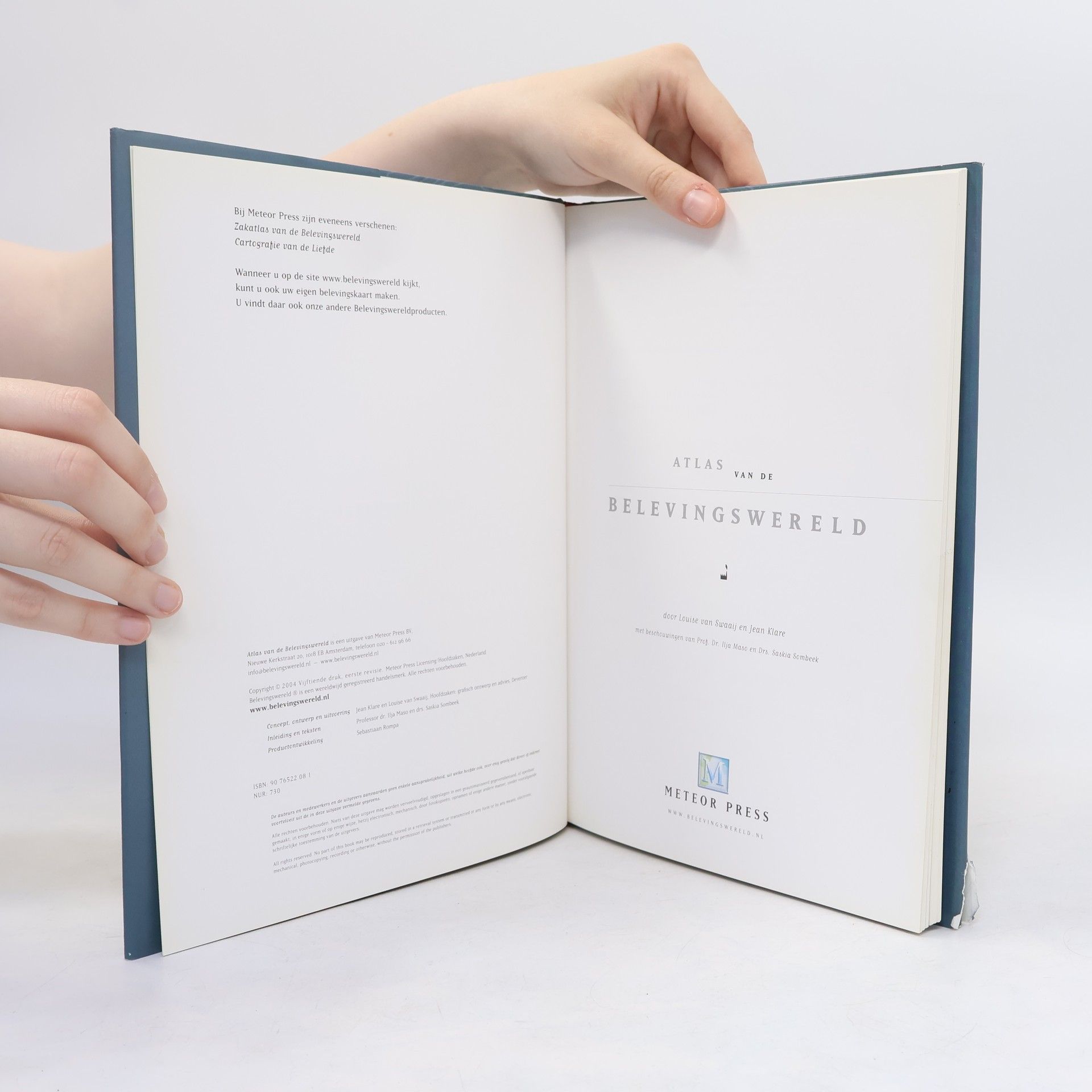 Louise van Swaaij Atlas van de Belevingswereld