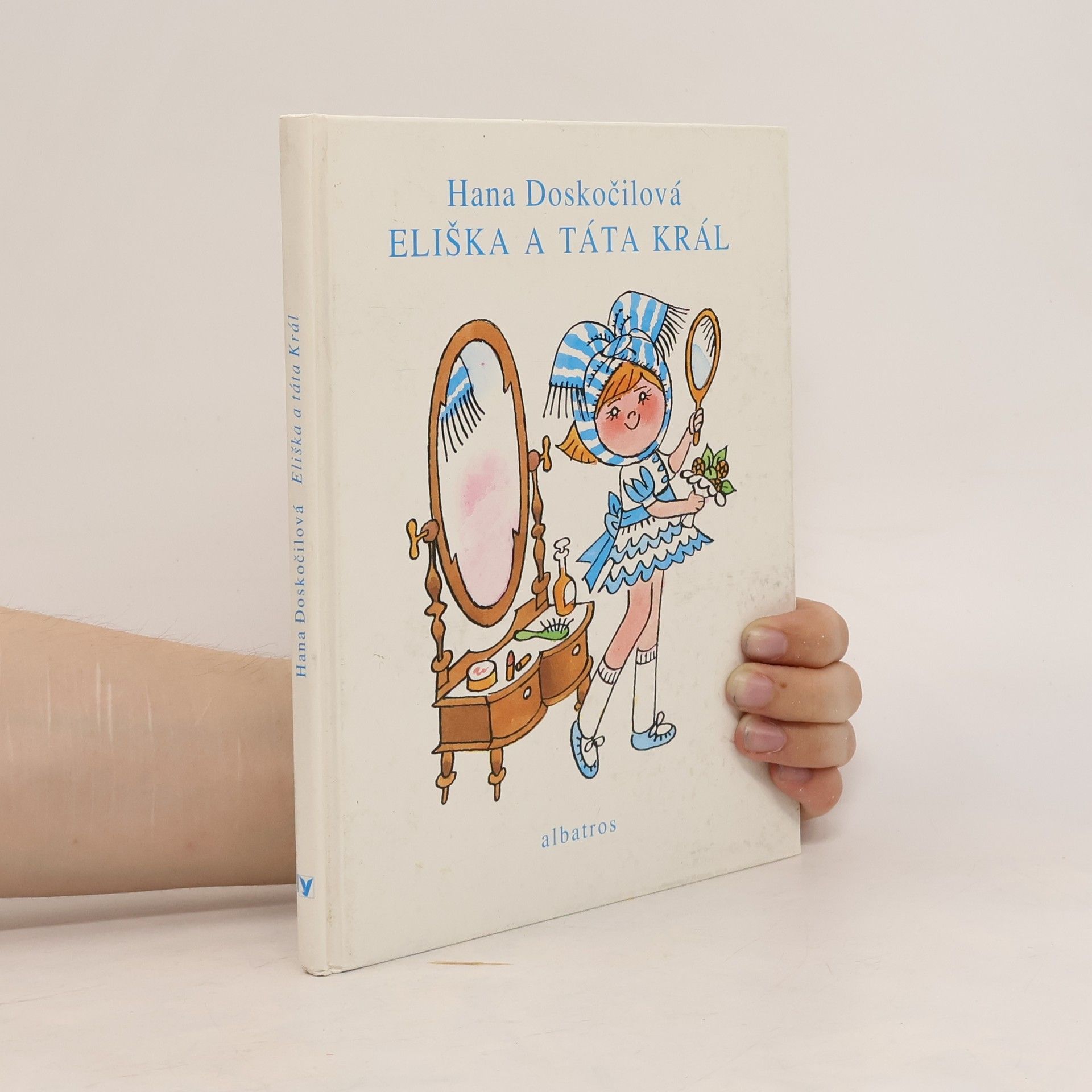 Hana Doskočilová Eliška a táta Král