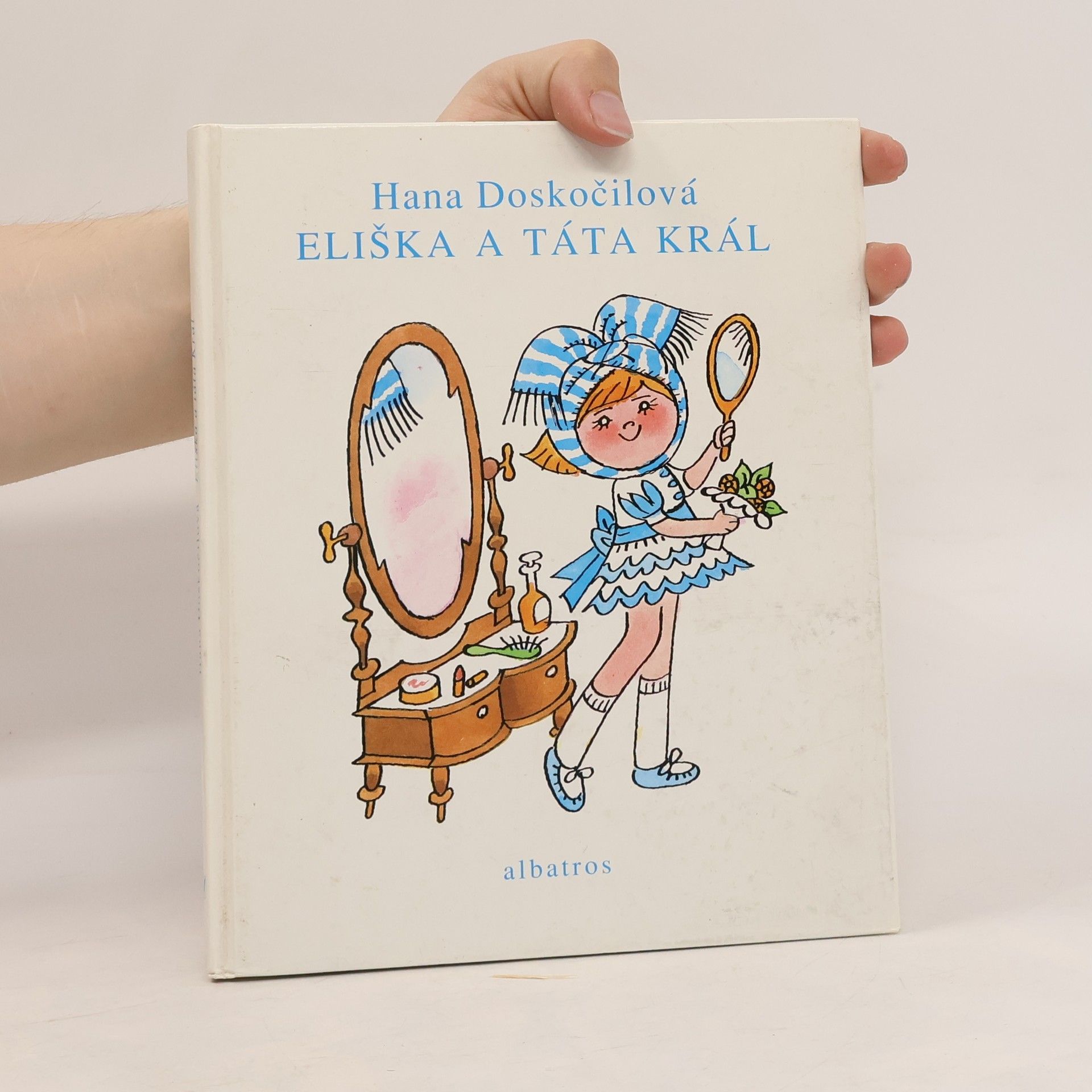Hana Doskočilová Eliška a táta Král