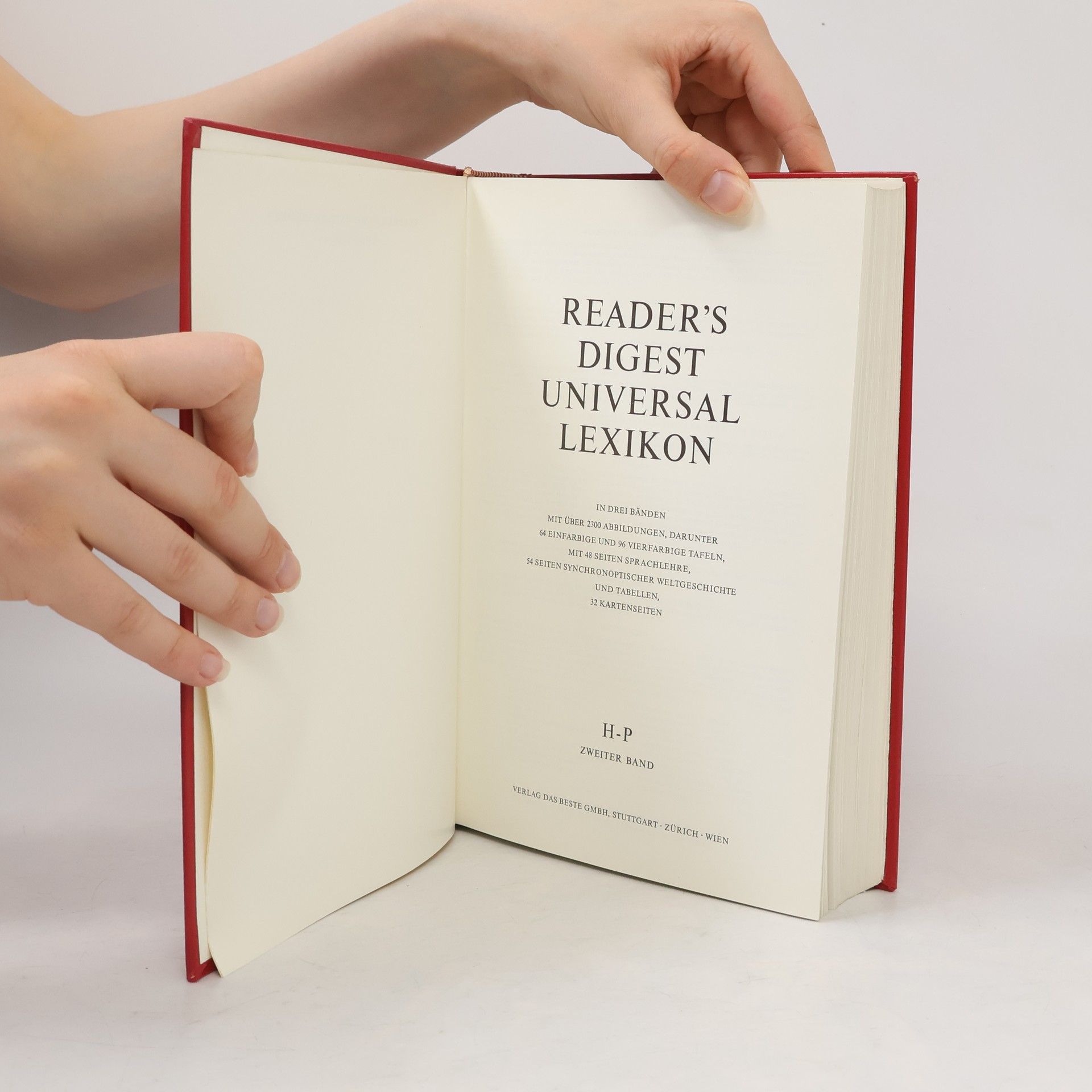 Autorenkollektiv Reader´s Digest Universal Lexikon H-P. Zweiter Band