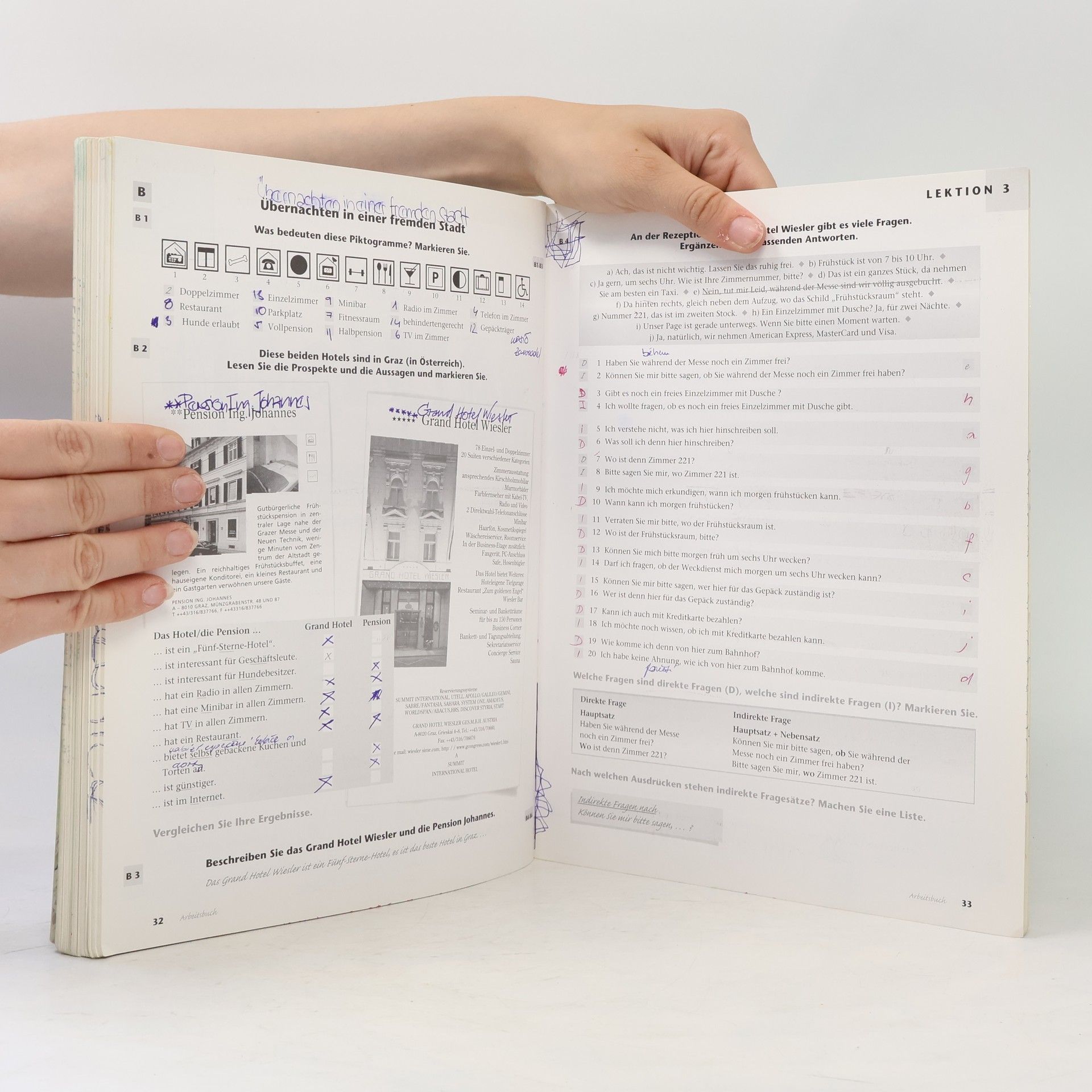 Rosa-Maria Dallapiazza Tangram : Deutsch als Fremdsprache. 2A, Kursbuch und Arbeitsbuch