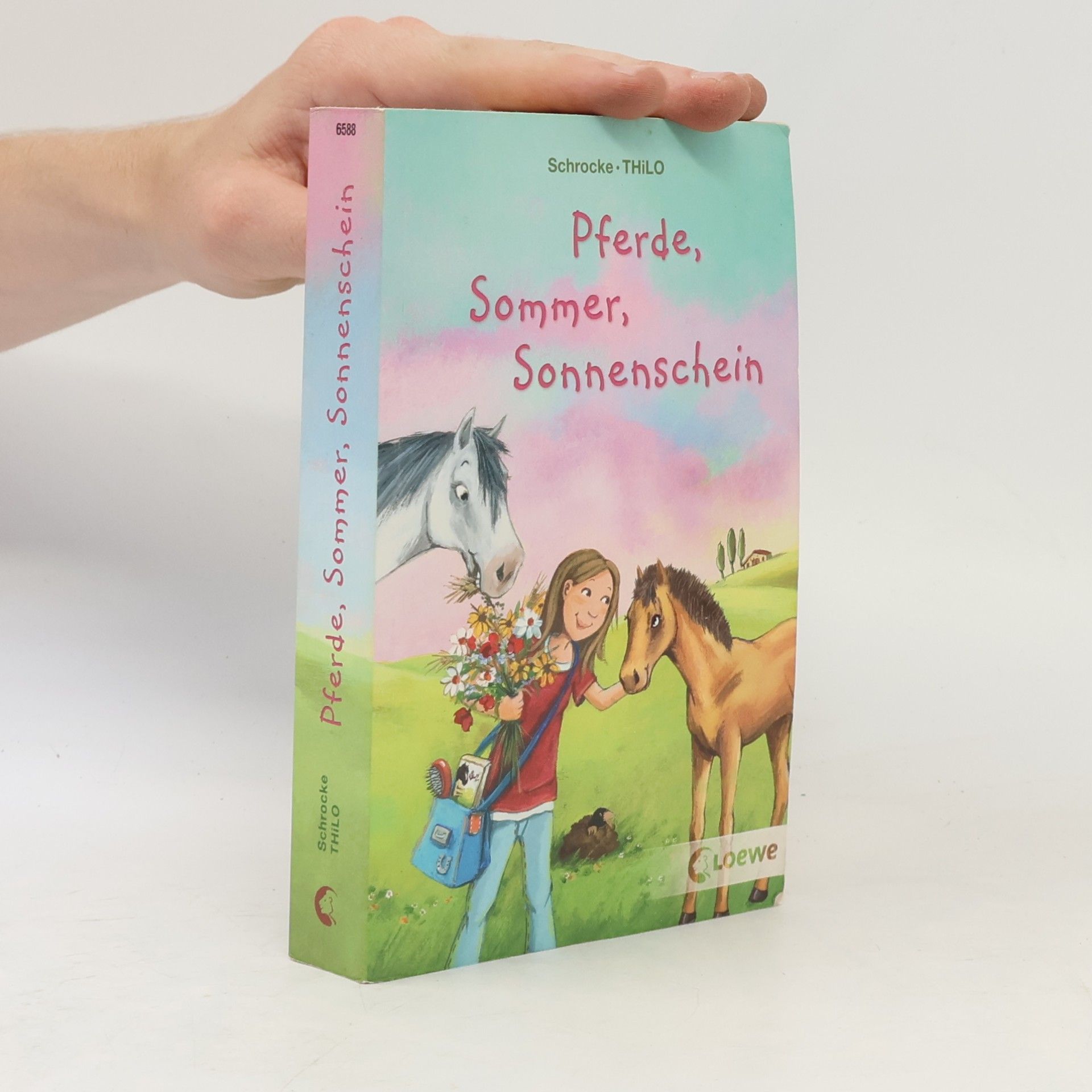 Kathrin Schrocke Pferde, Sommer, Sonnenschein. Ein Pferd im Gepäck; Im Galopp ins Fettnäpfchen. Doppelband