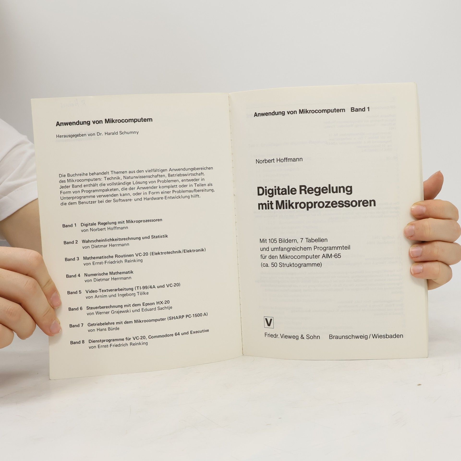 Norbert Hoffmann Anwendung von Mikrocomputern - 1: Digitale Regelung mit Mikroprozessoren
