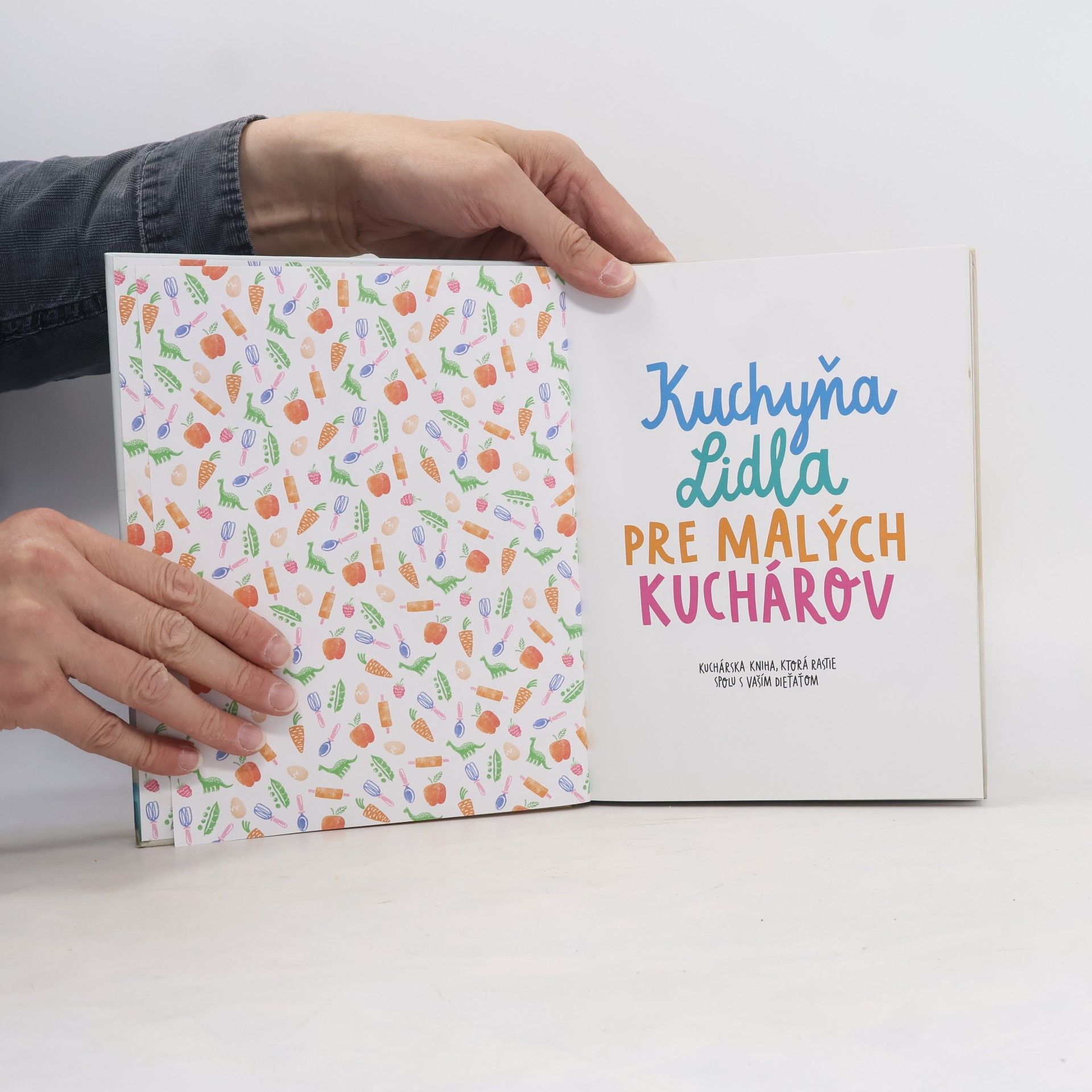 Kolektiv autorů Kuchyňa Lidla pre malých kuchárov