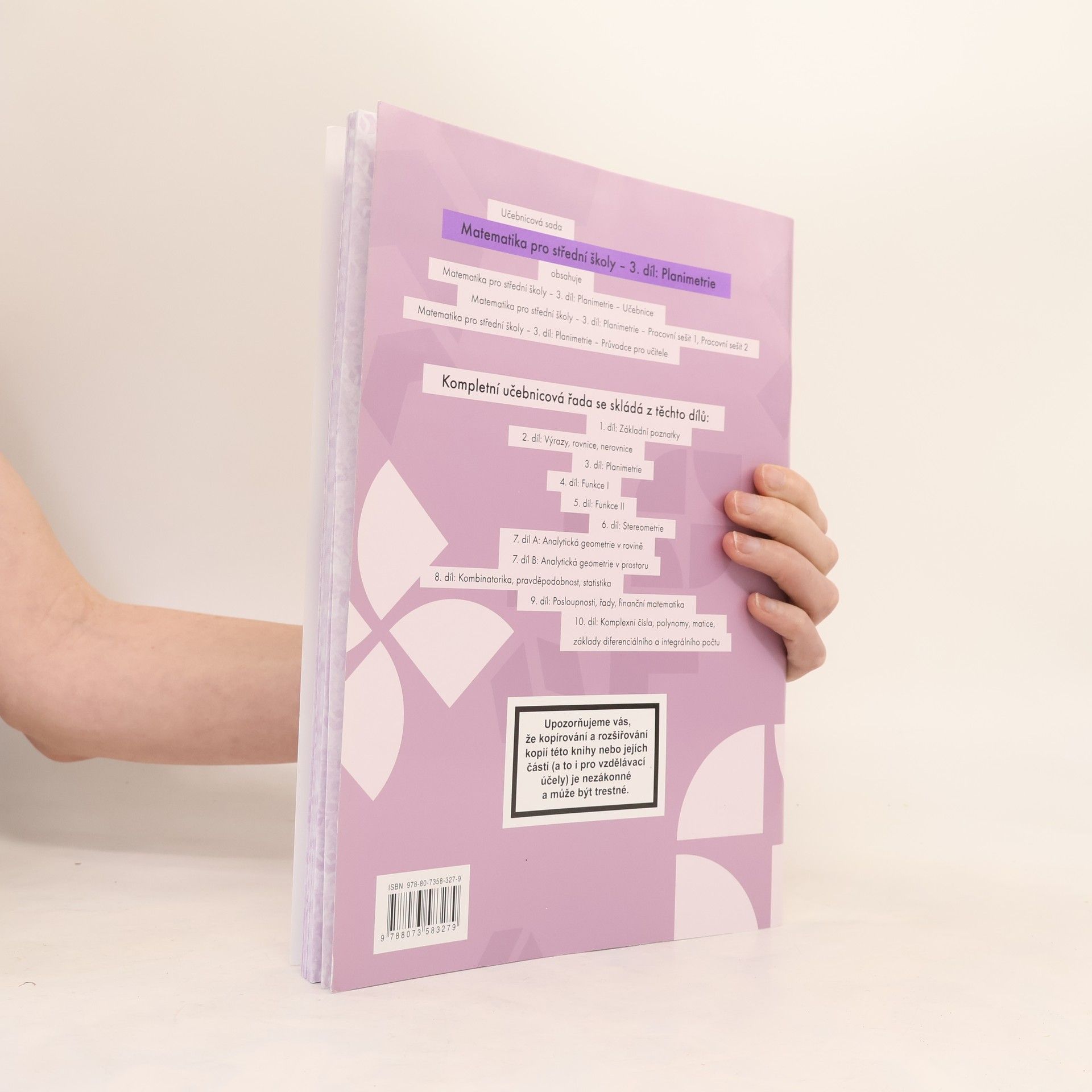 Various authors Matematika pro střední školy 3. díl - Planimetrie. Pracovní sešit 2