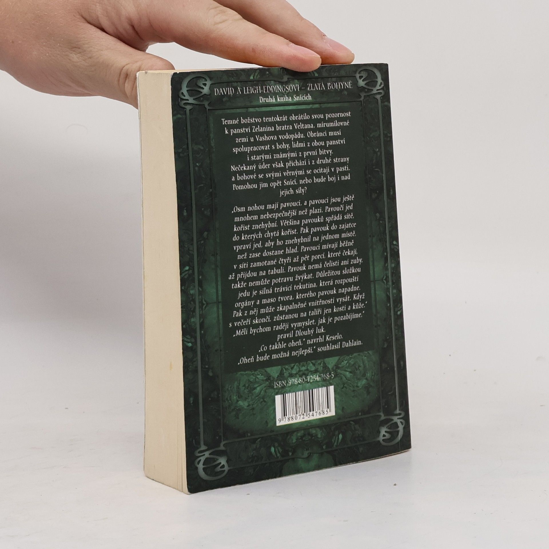 David Eddings Zlatá bohyně. Druhá kniha Snících