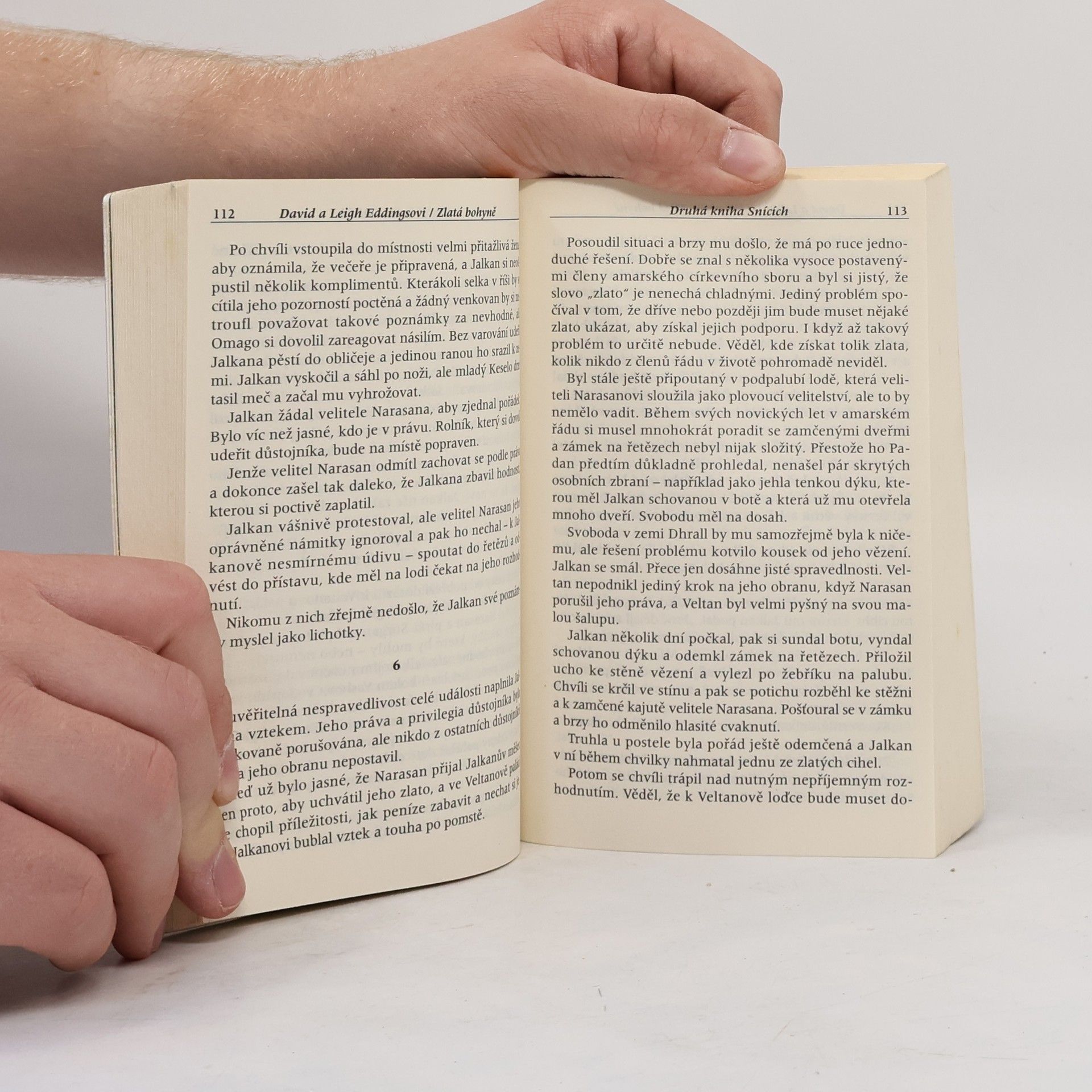 David Eddings Zlatá bohyně. Druhá kniha Snících