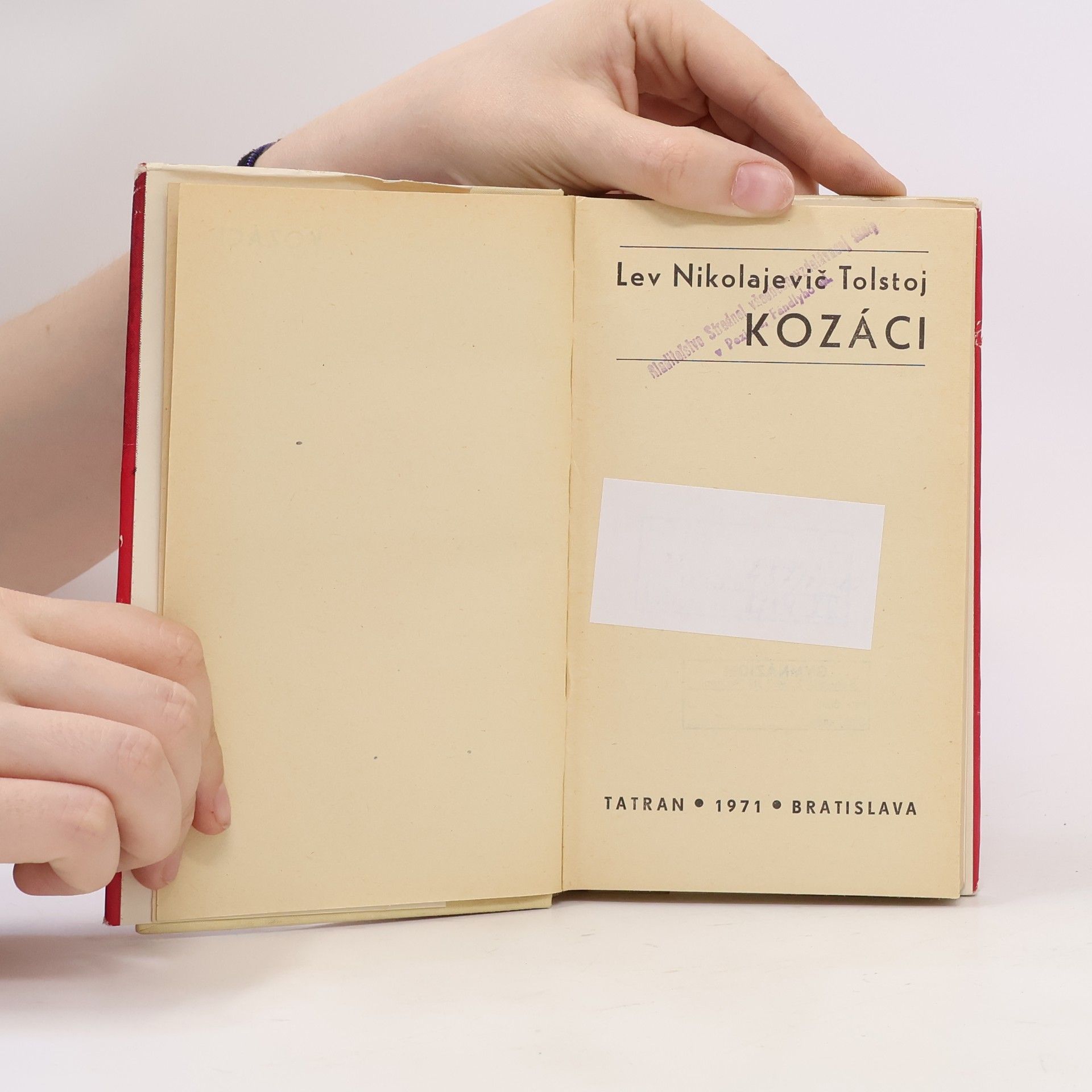 Alexej Nikolajevič Tolstoj Kozáci
