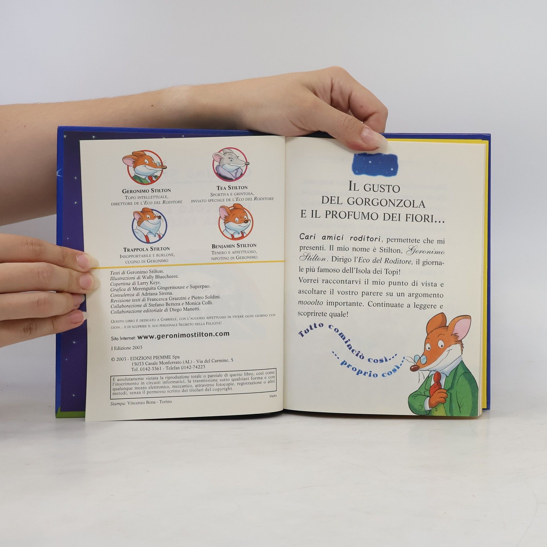Geronimo Stilton Il piccolo libro della felicità
