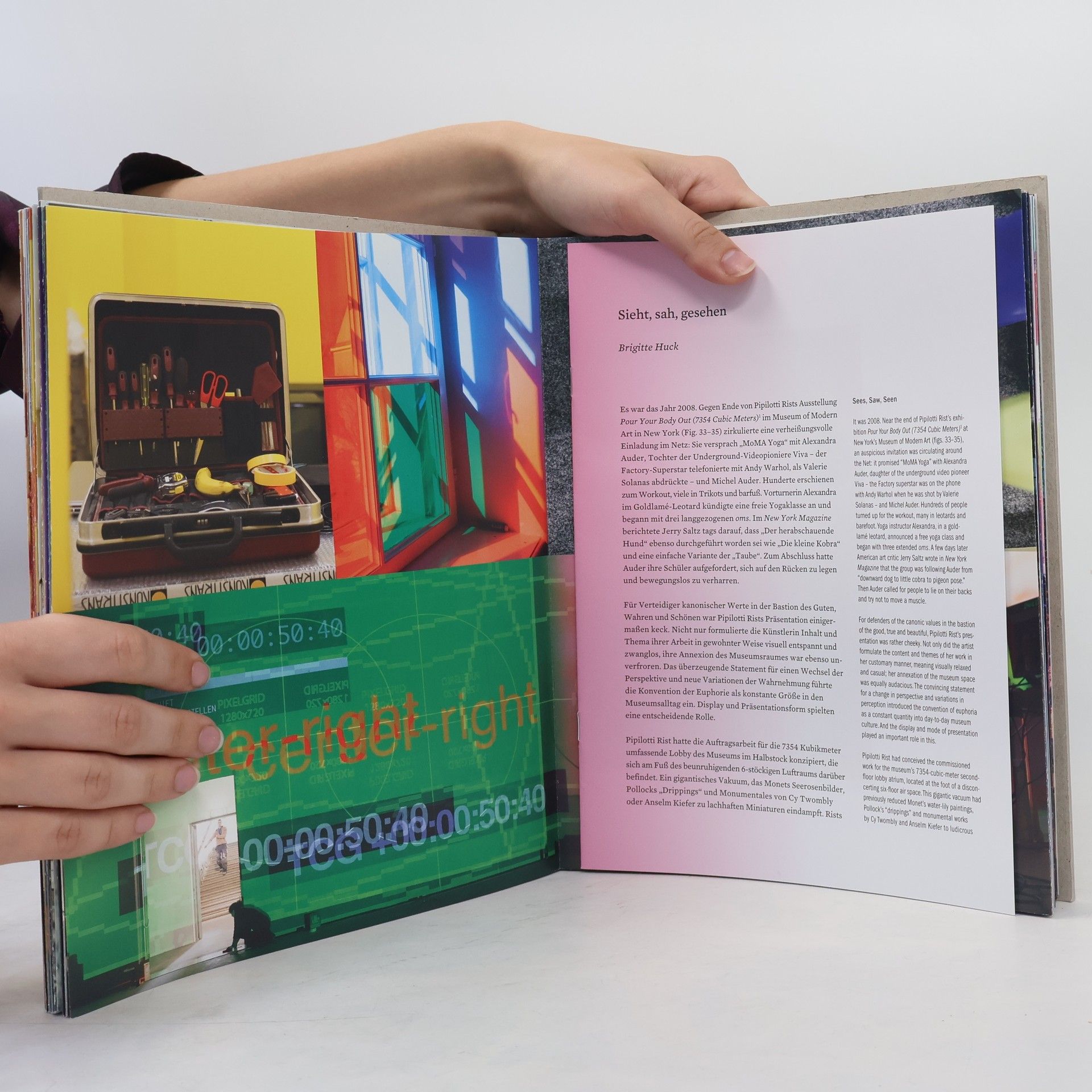 Pipilotti Rist Komm Schatz, wir stellen die Medien um & fangen nochmals von vorne an