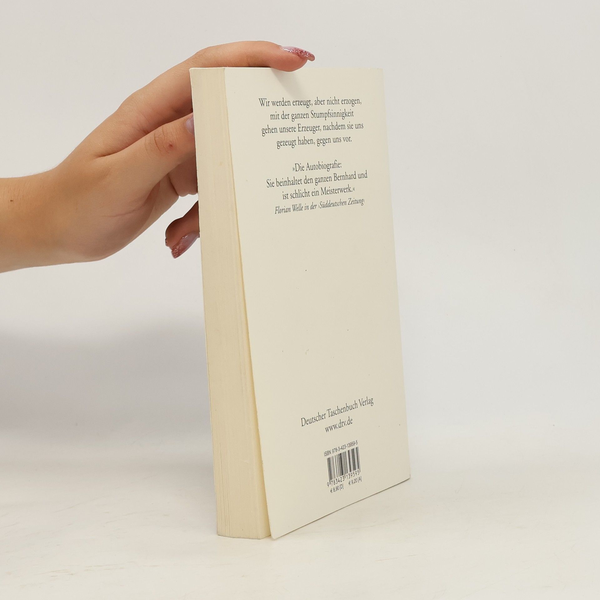 Thomas Bernhard Die Ursache