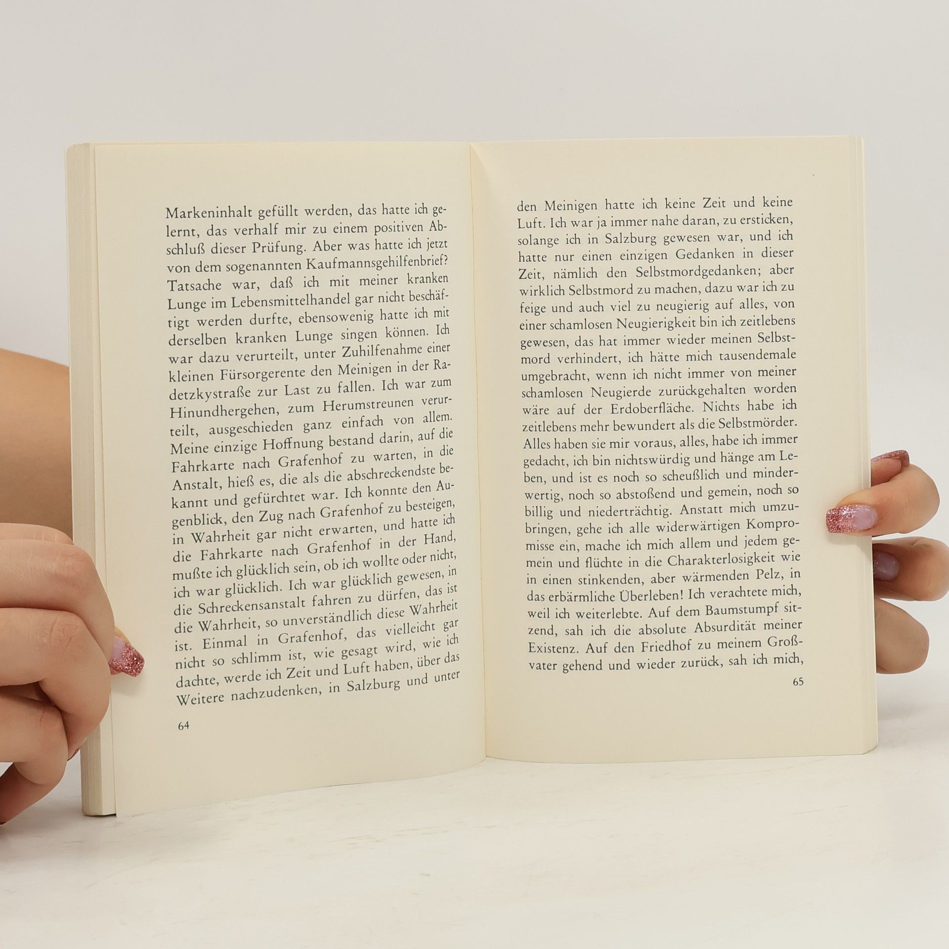 Thomas Bernhard Die Kälte. Eine Isolation.
