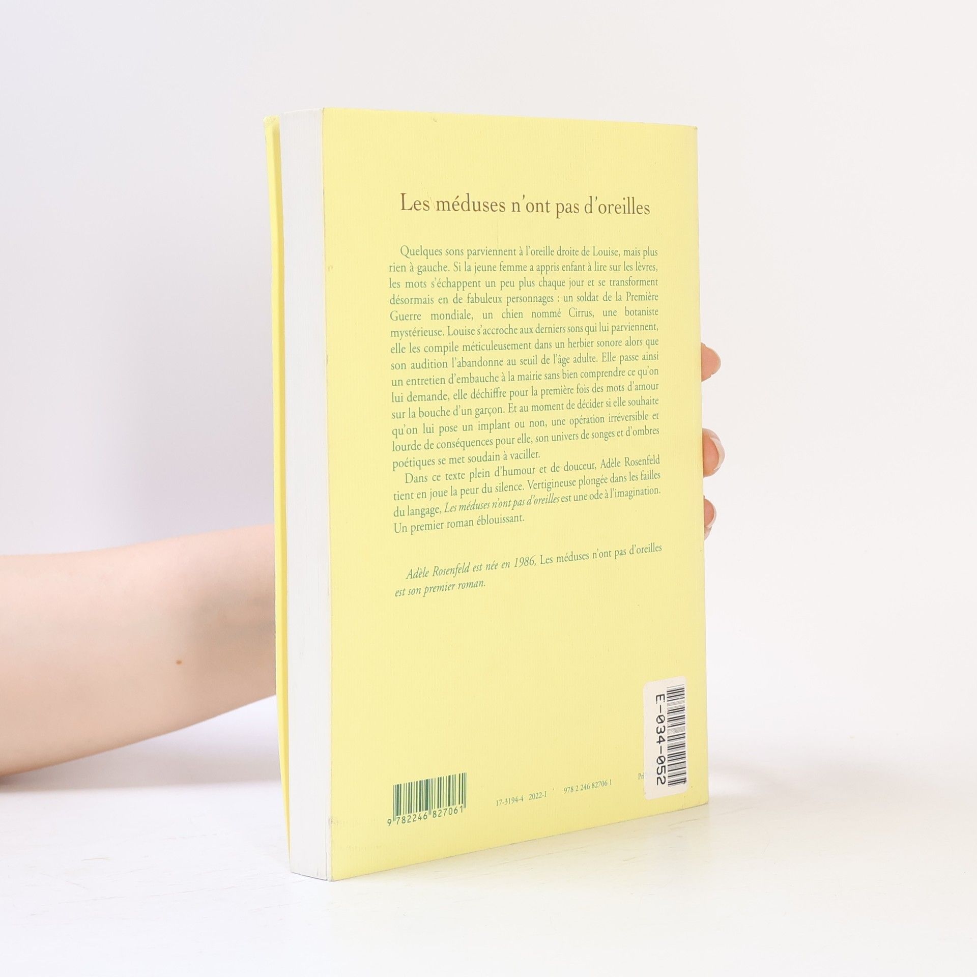 Adèle Rosenfeld Les méduses n'ont pas d'oreilles