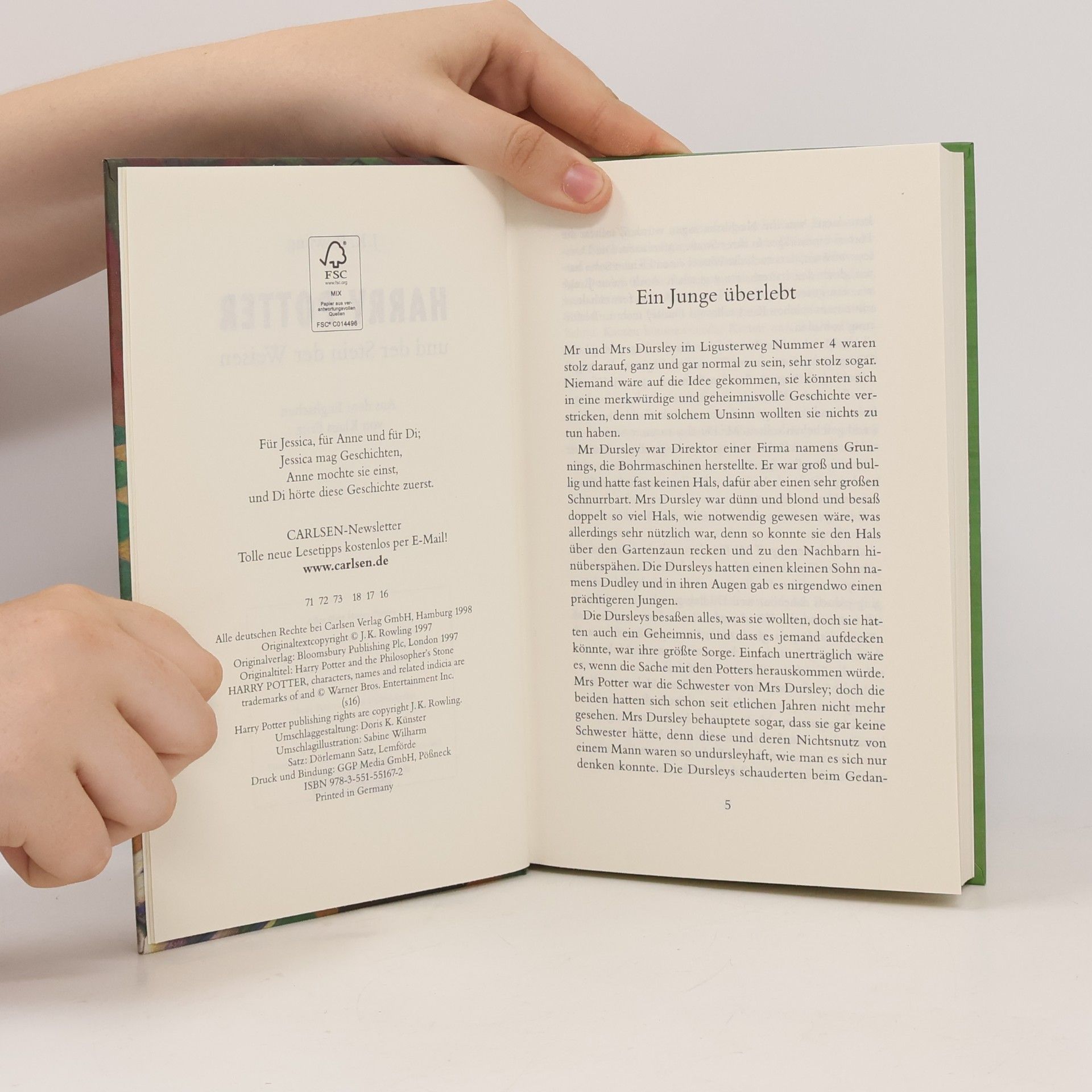 Joanne K. Rowlingová Harry Potter und der Stein der Weisen