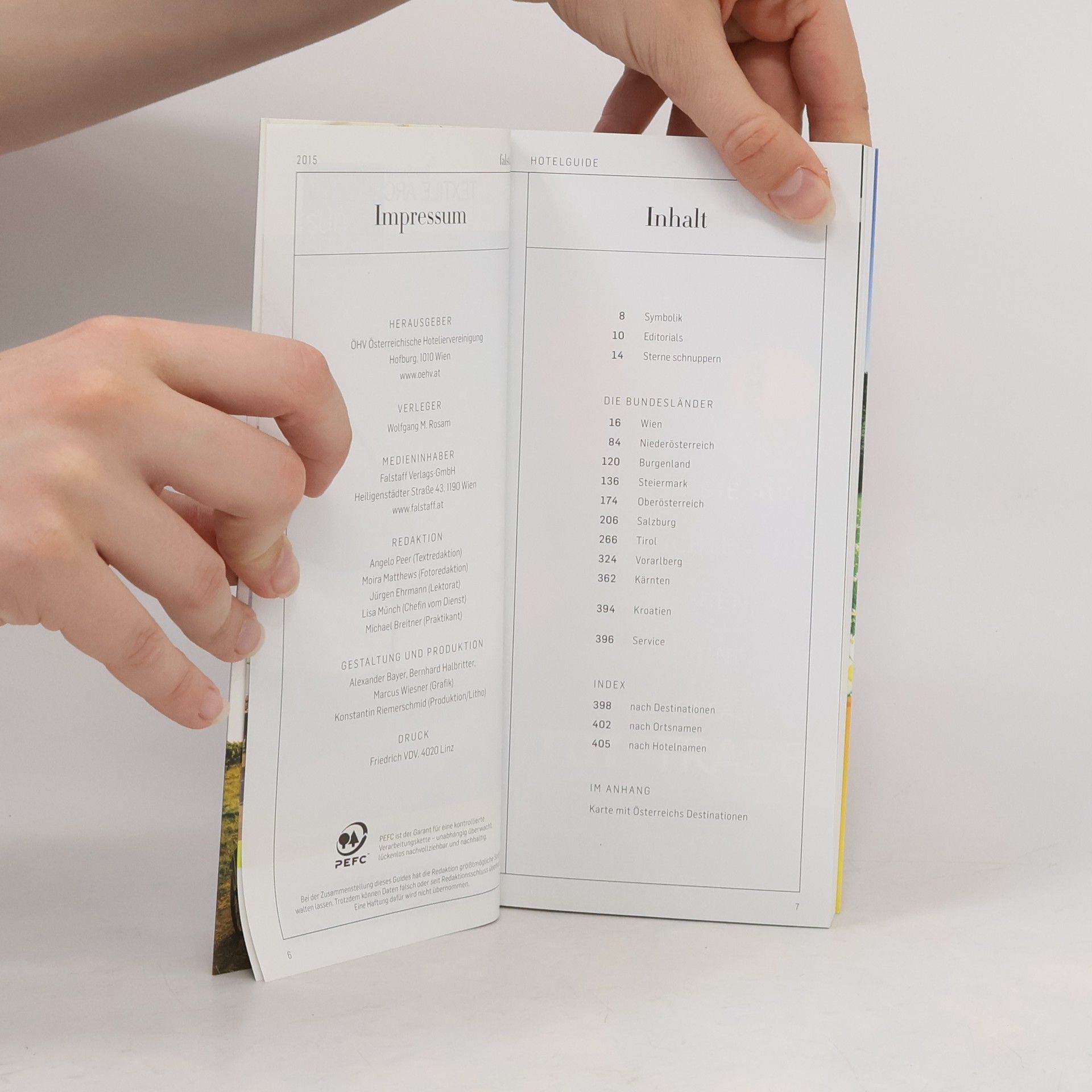 Kolektiv autorů faalstaff Hotel guide 2015