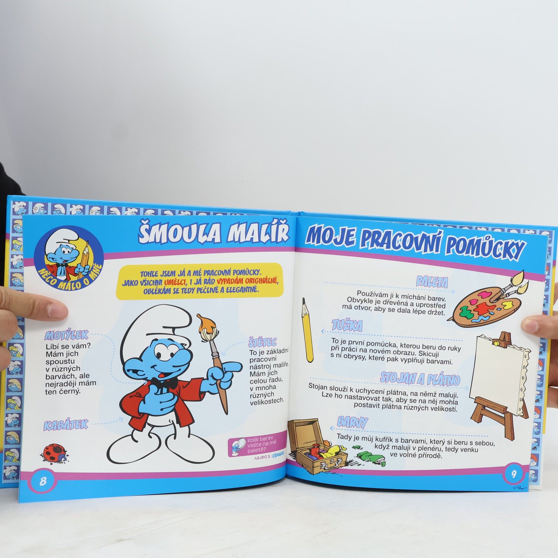 Iva Kořístková Šmoulové 3. Povolání světa! Šmoula malíř