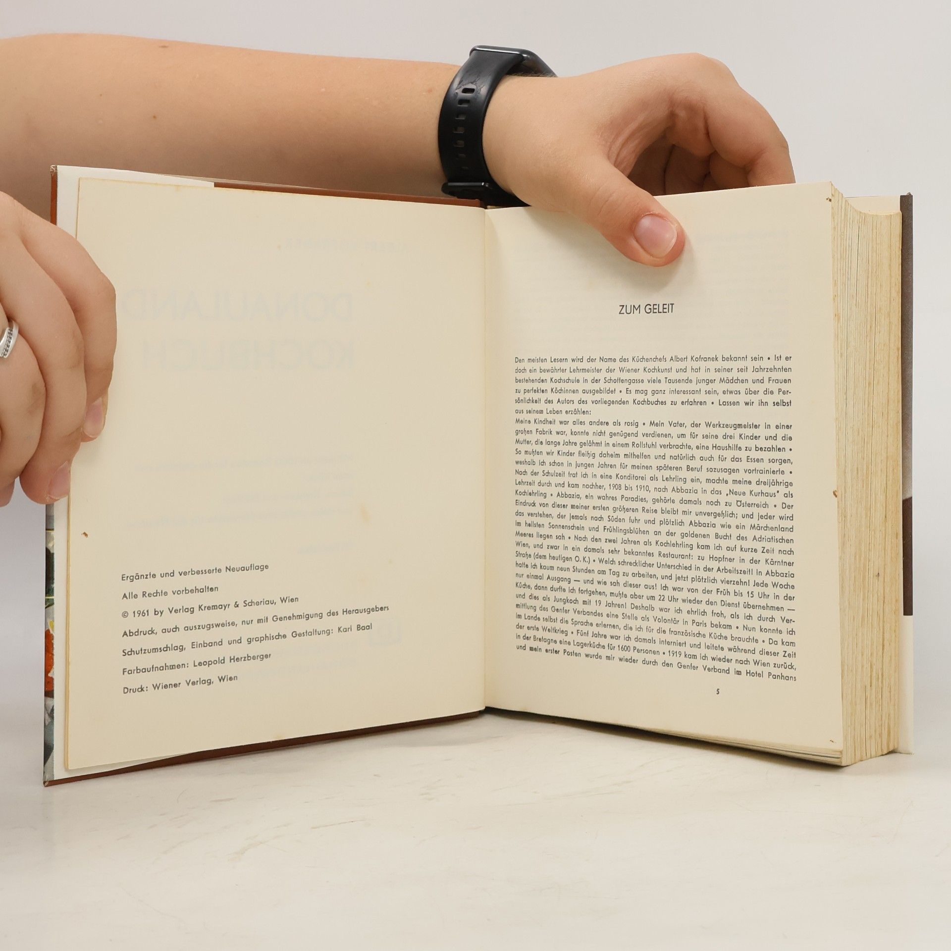 Albert Kofranek Donauland Kochbuch
