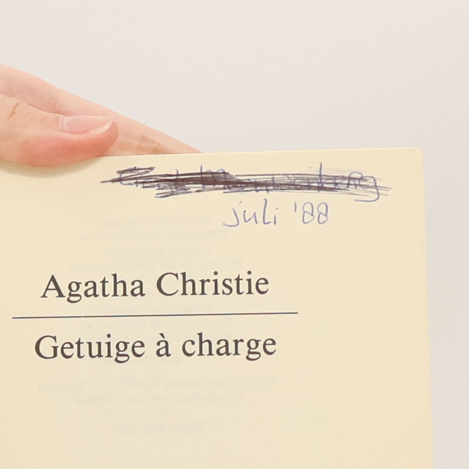 Agatha Christie Agatha Christie Detectives - 69: Getuige à charge