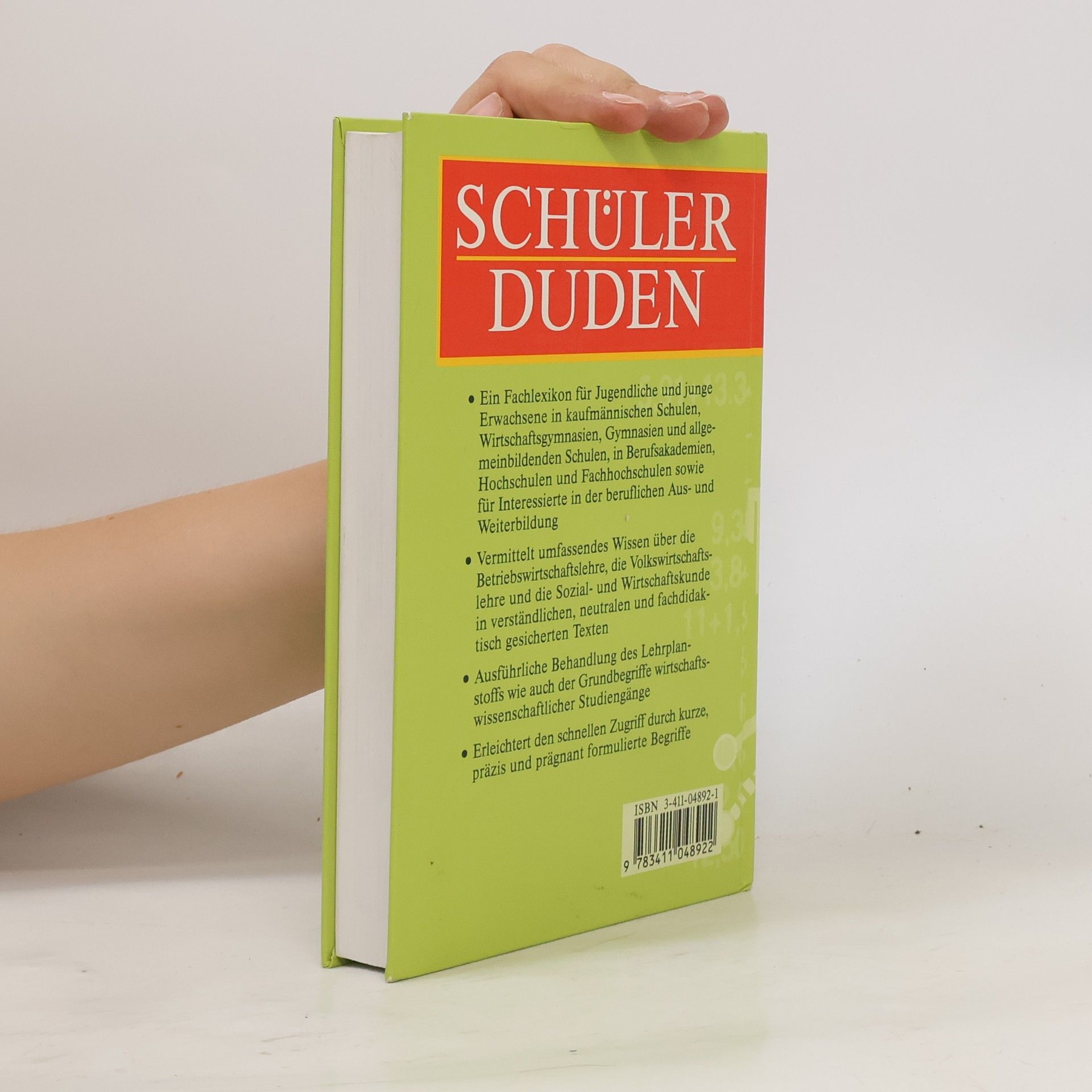 Autores varios Schülerduden: Die Wirtschaft