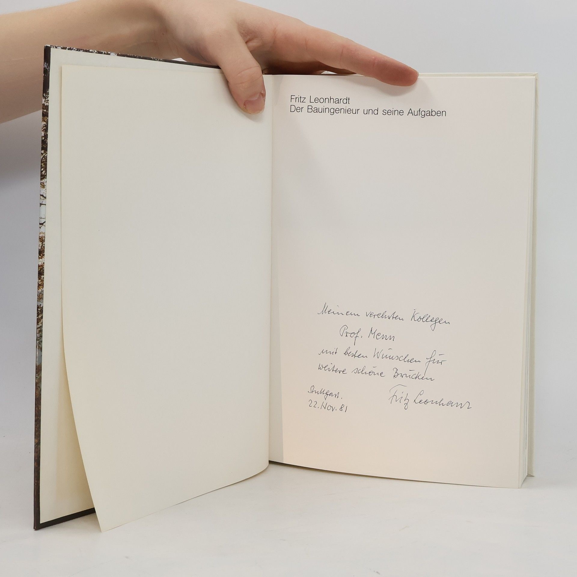 Fritz Leonhardt Der Bauingenieur und seine Aufgaben