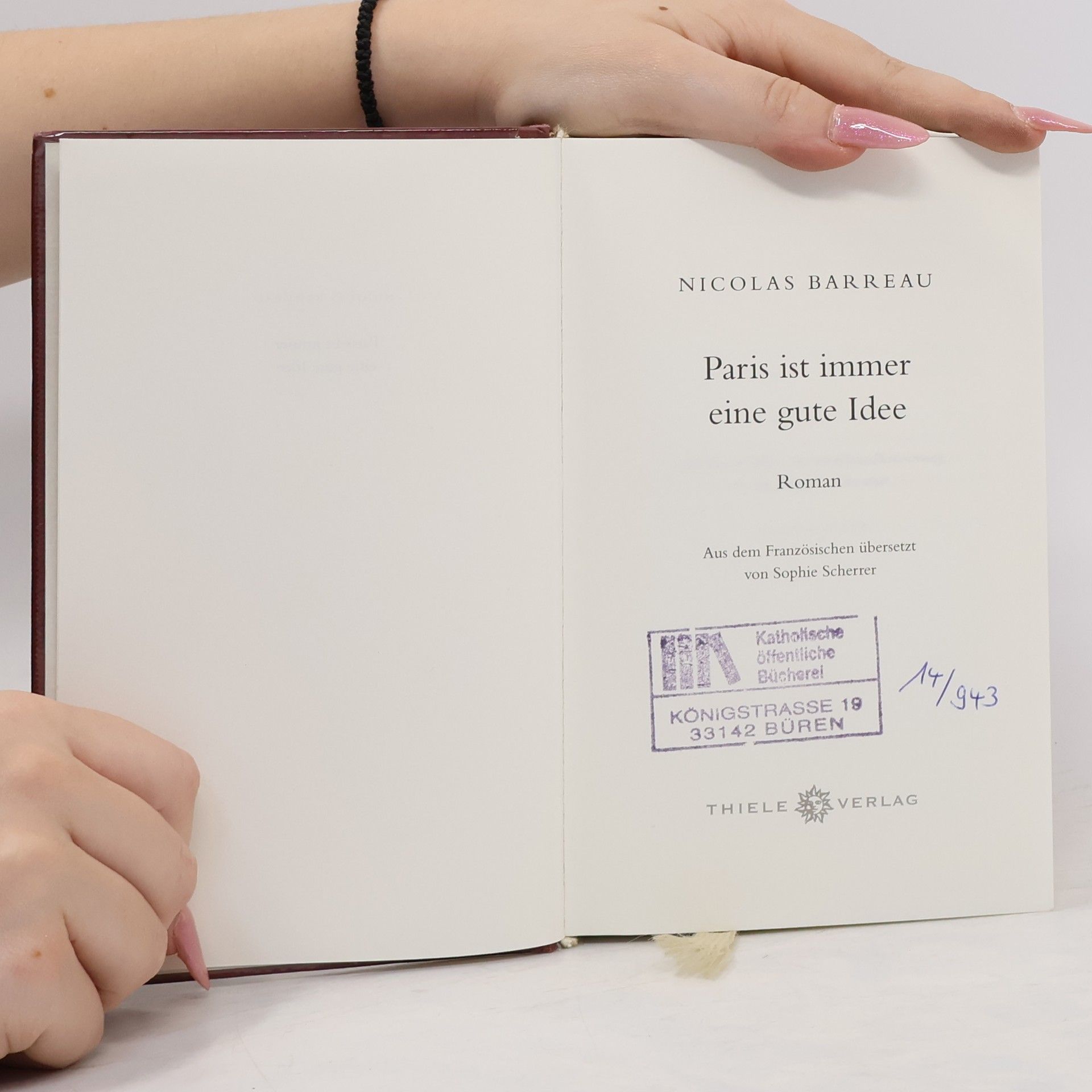 Nicolas Barreau Paris ist immer eine gute Idee