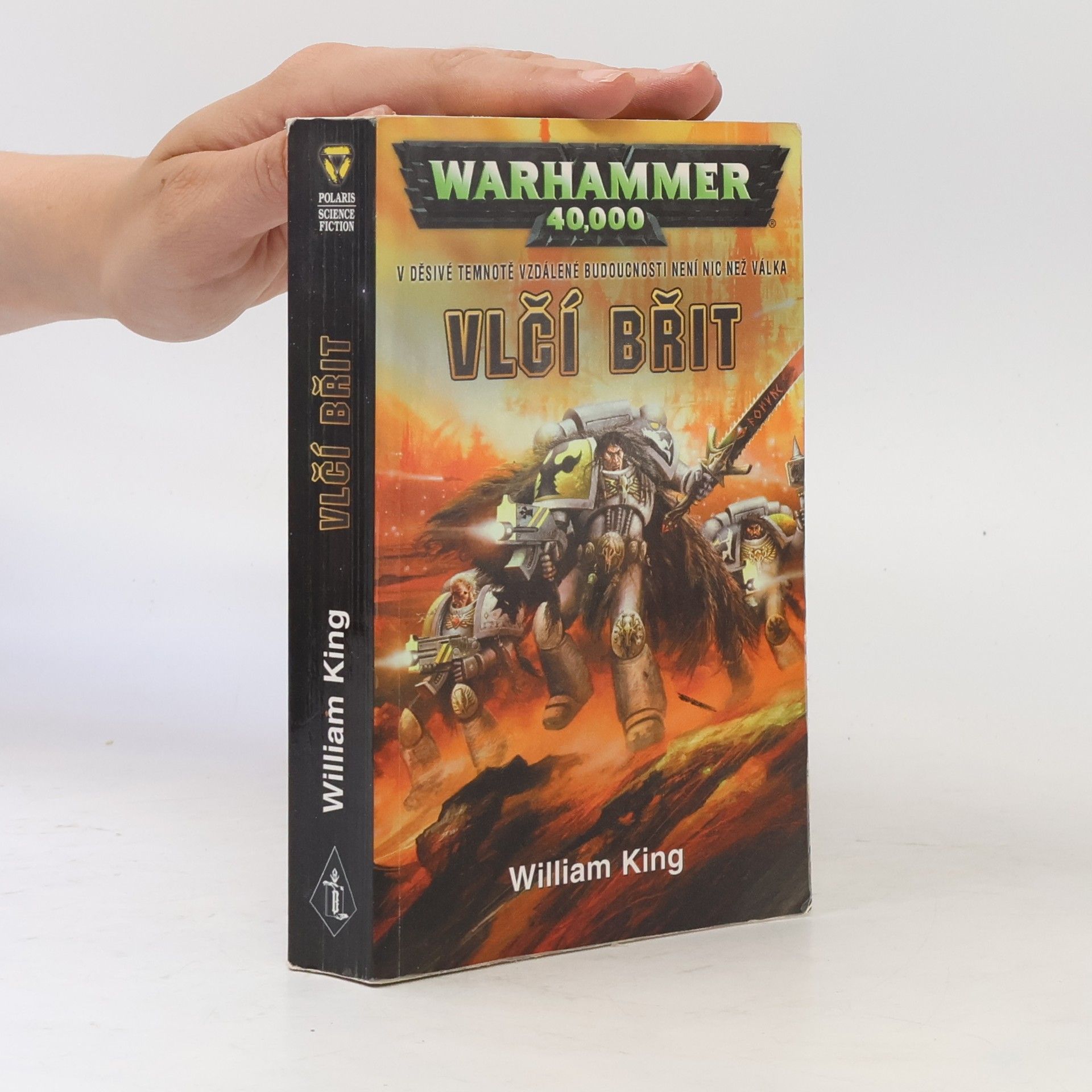 William King Warhammer 40,000. Vlčí břit
