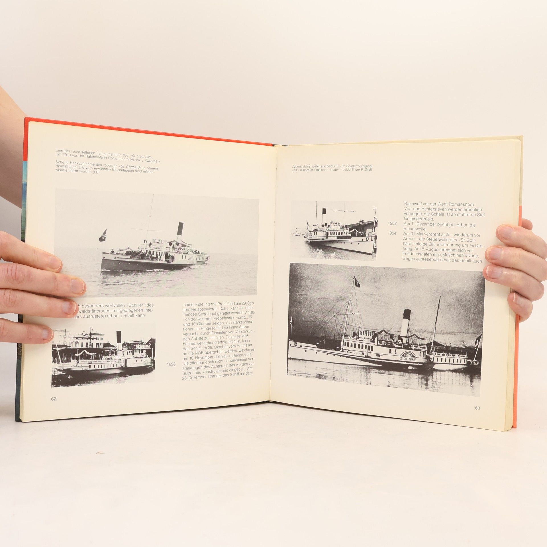 Erich Liechti Die Geschichte der Schiffahrt auf Bodensee, Untersee und Rhein