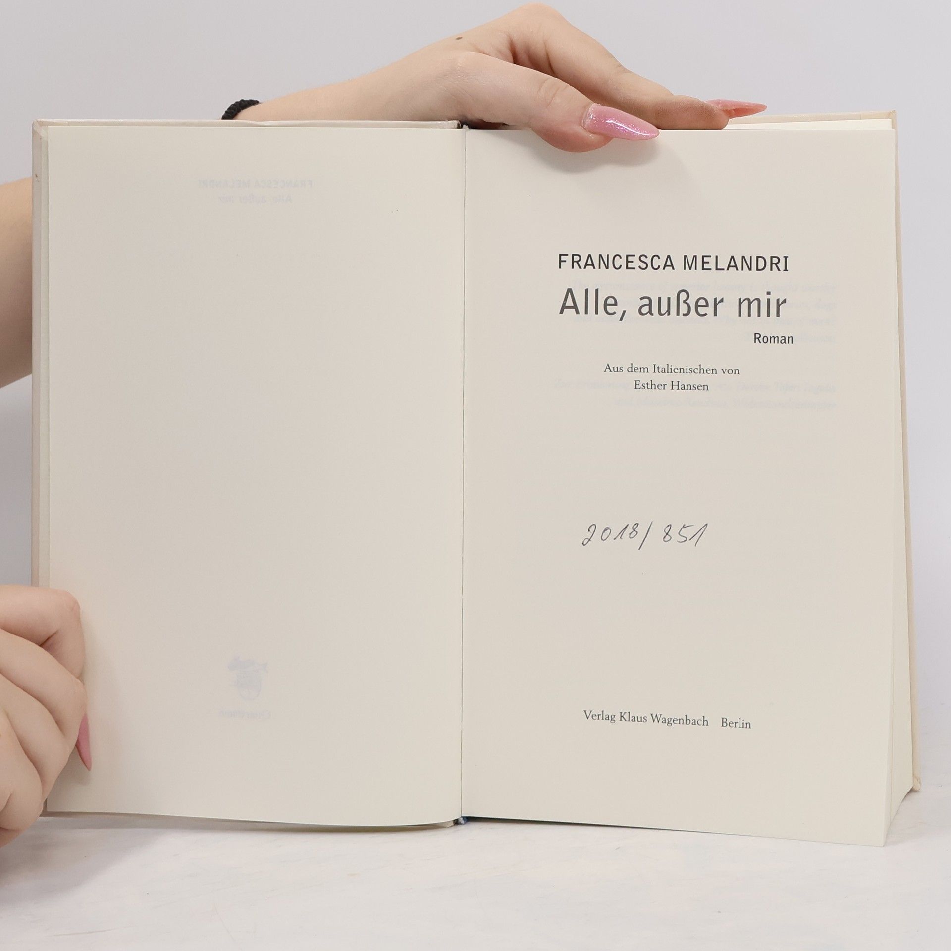 Francesca Melandri Alle, außer mir