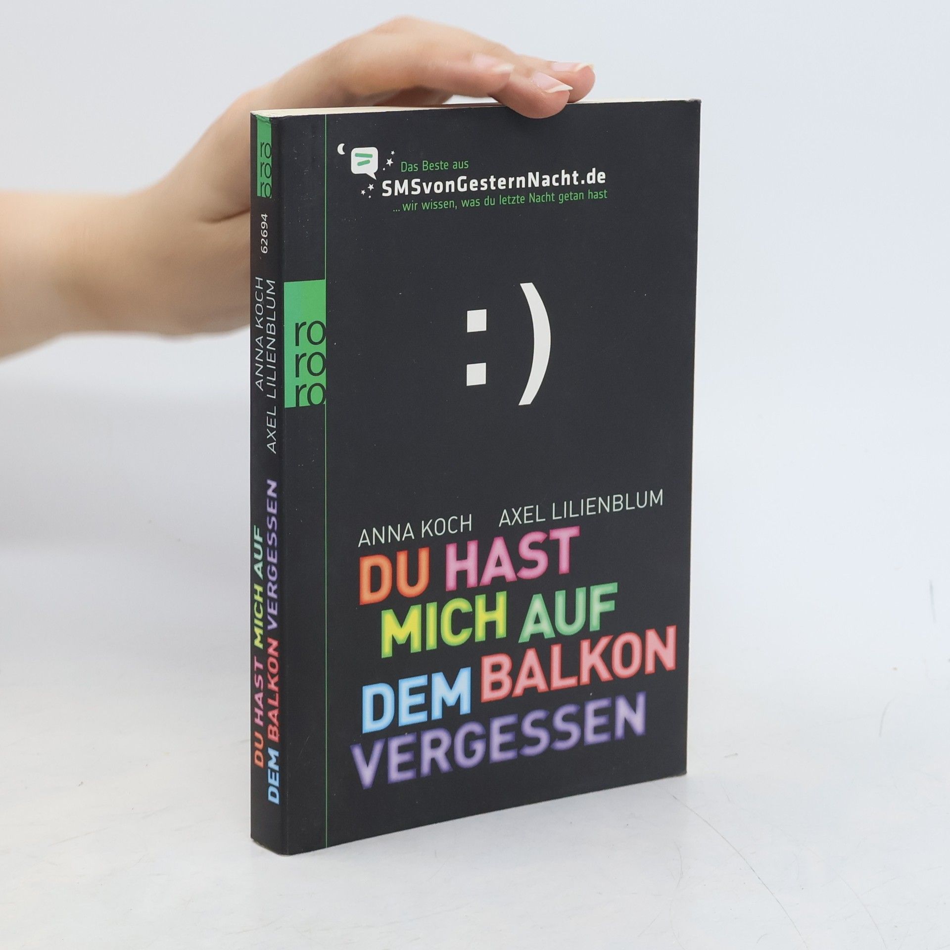 Axel Lilienblum Du hast mich auf dem Balkon vergessen