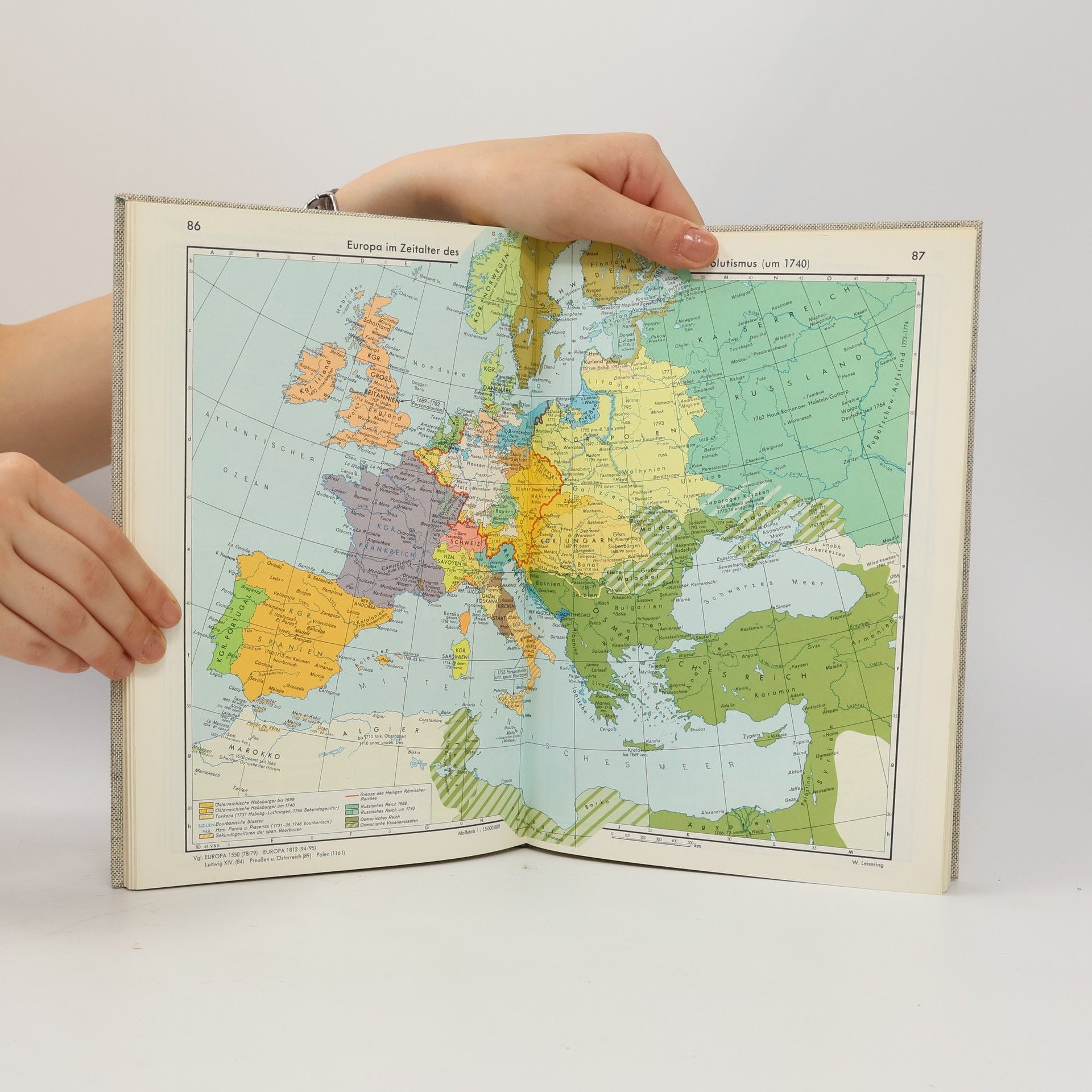 AA.VV. Historischer Weltatlas. Ungekürzte Ausgabe