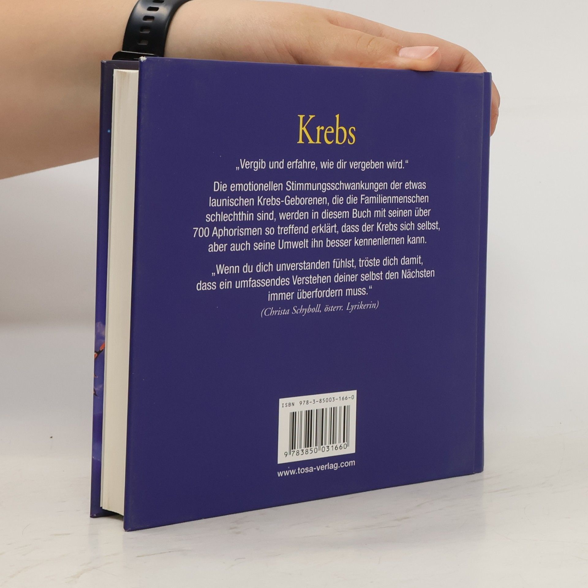 Elisabeth Ebner 365 Weisheiten und Sprüche für den gefühlvollen Krebs