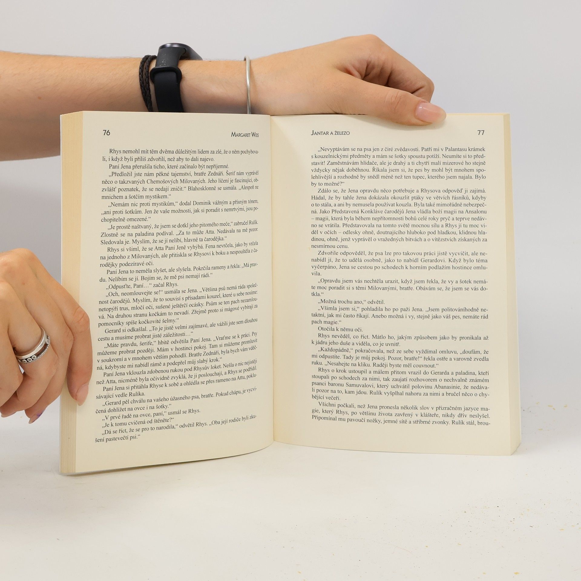 Margaret Weis Temný učedník 2: Jantar a železo