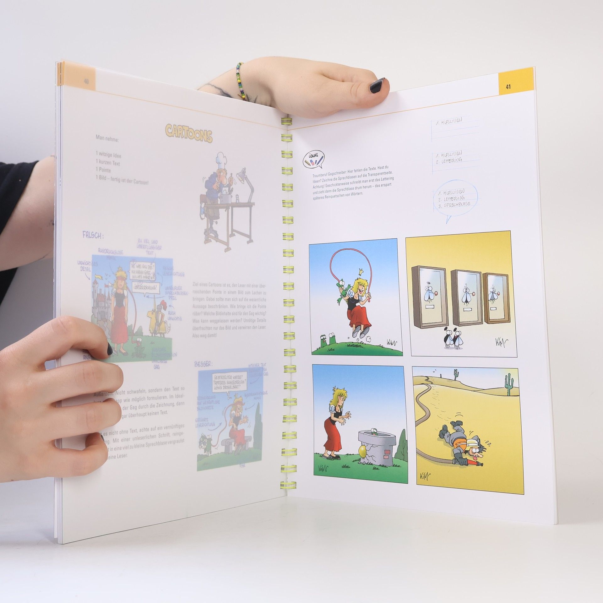 Kim Schmidt Kim's Comiczeichenkurs Workbook