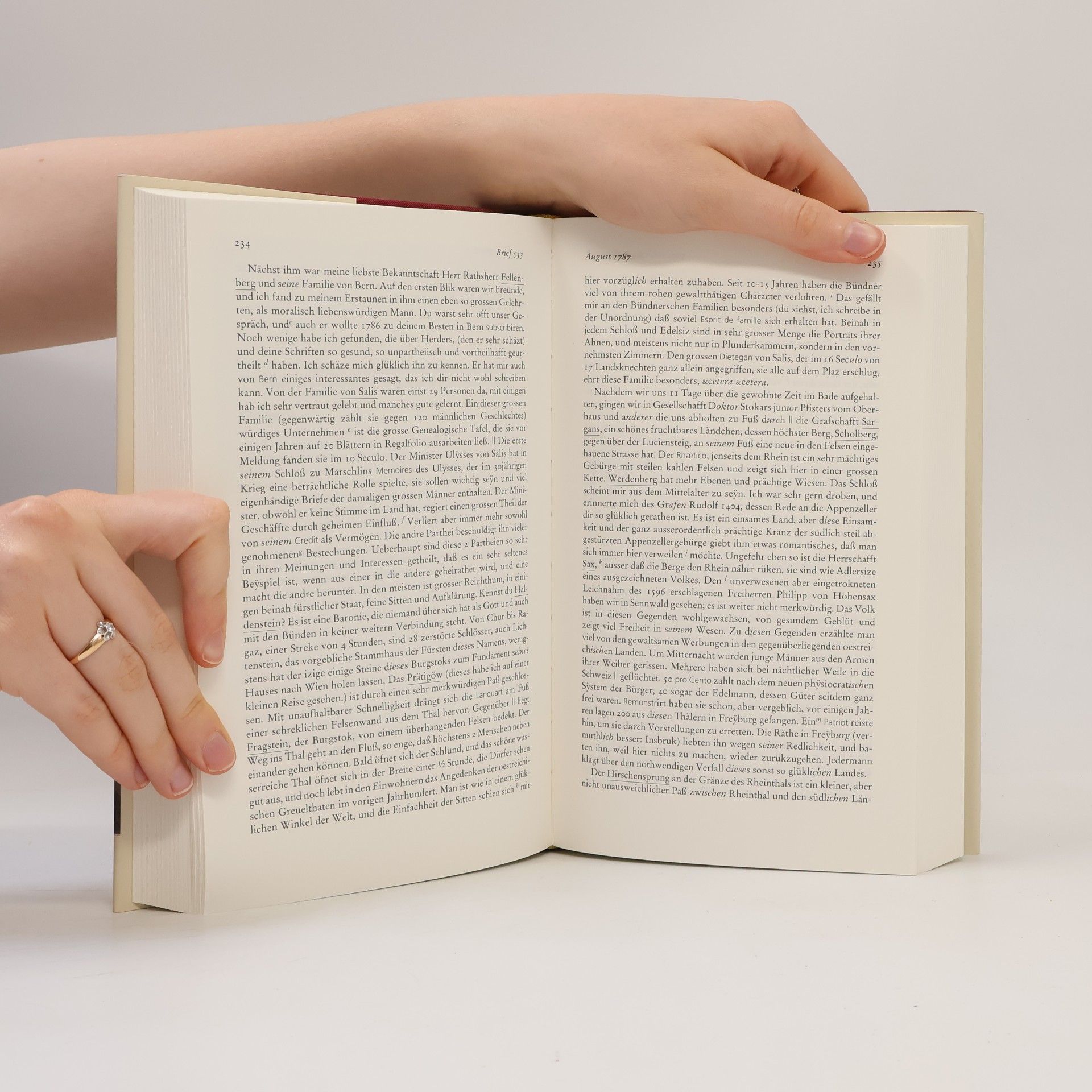 Johannes von Müller Briefwechsel und Familienbriefe