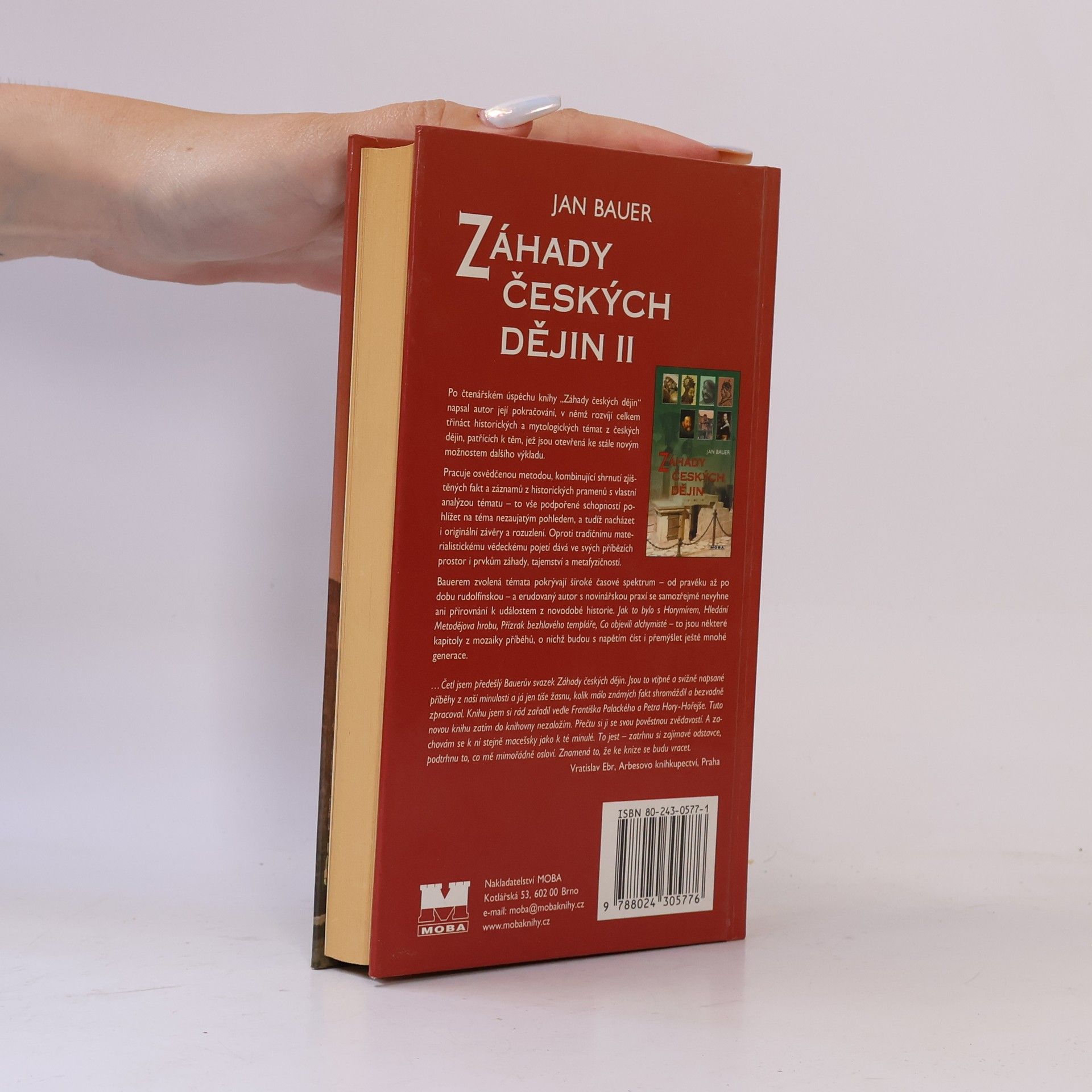 Jan Bauer Záhady českých dějin II