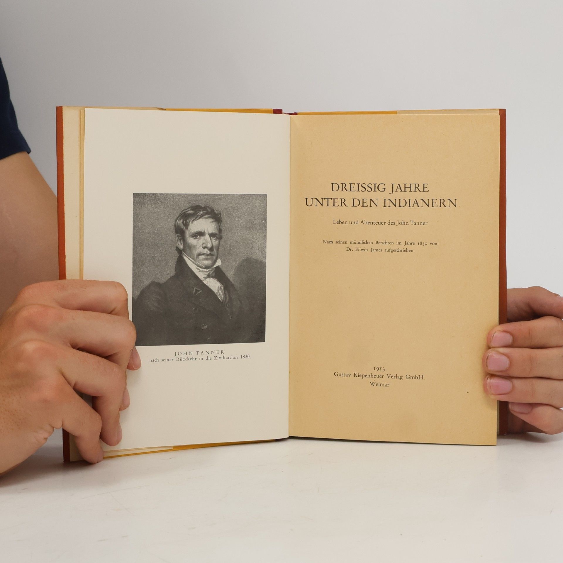 John Tanner Dreissig Jahre unter den Indianern