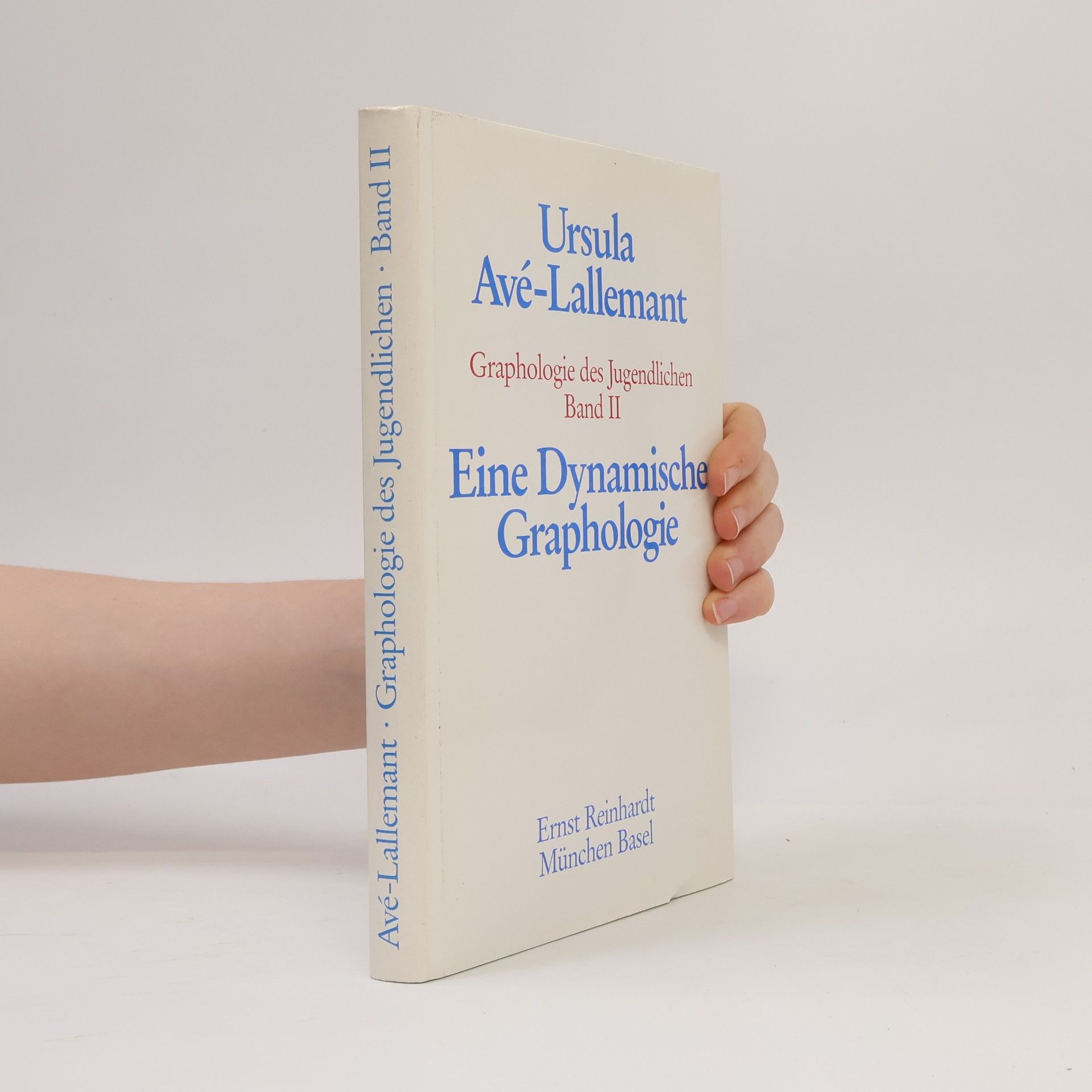 Ursula Ave-Lallemant Graphologie des Jugendlichen