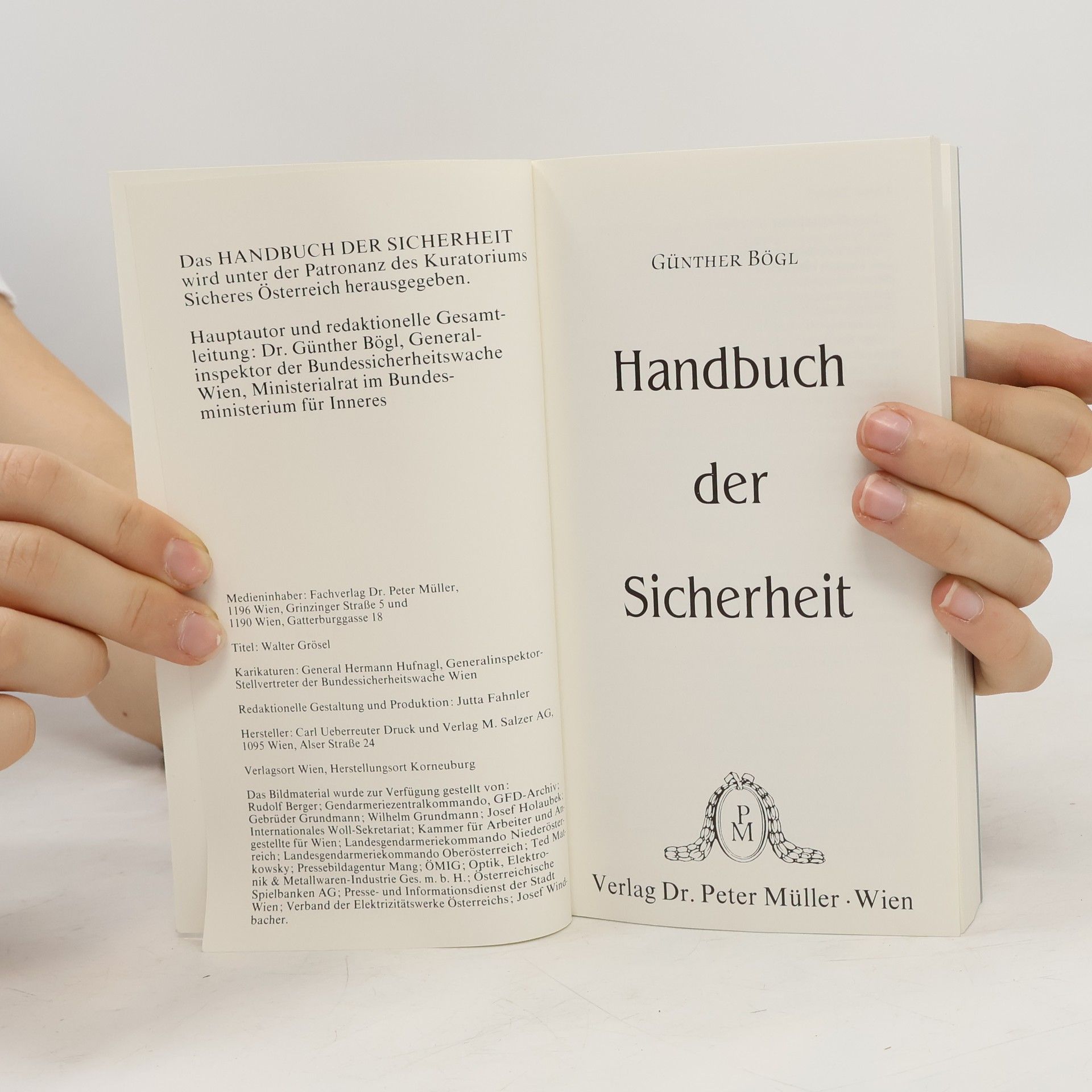Günther Bögl Handbuch der Sicherheit