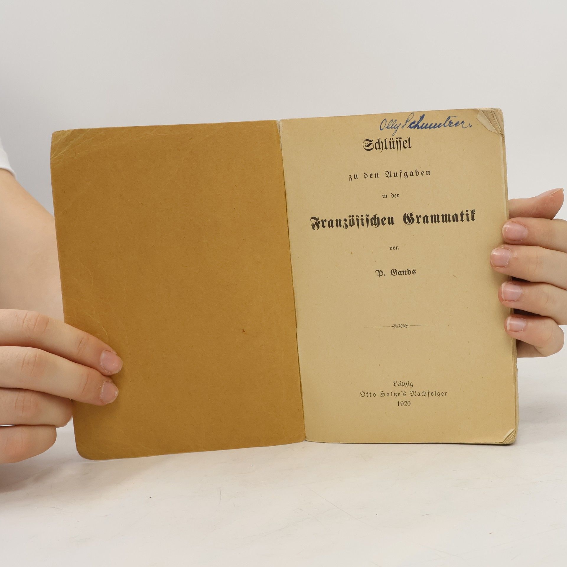 Autores varios Schlüssel zu den Aufgaben in der Französischen Grammatik