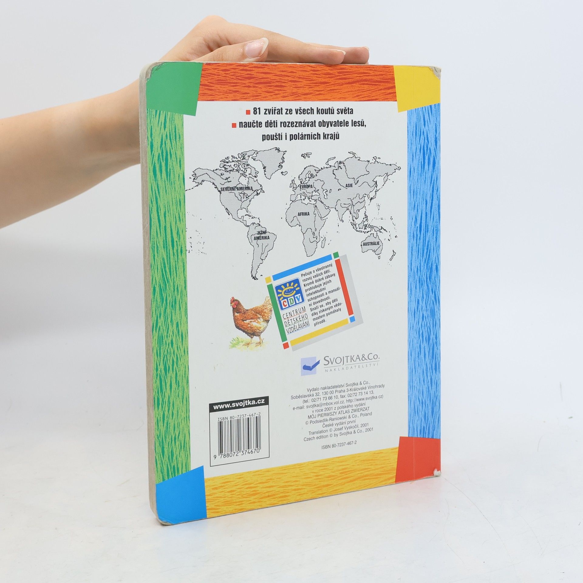 Autorenkollektiv Můj první atlas zvířat