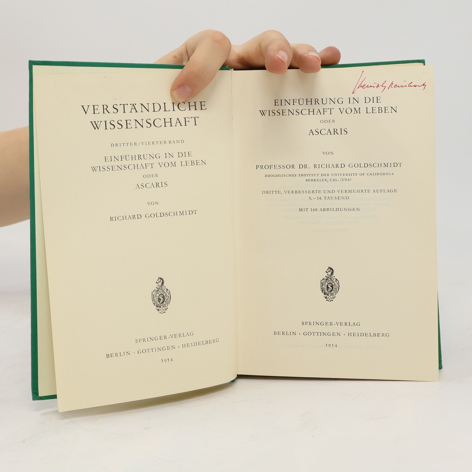 Albert Defant Verständliche Wissenschaft. Ebbe und Flut des Meeres der Atmosphäre und der Erdfeste