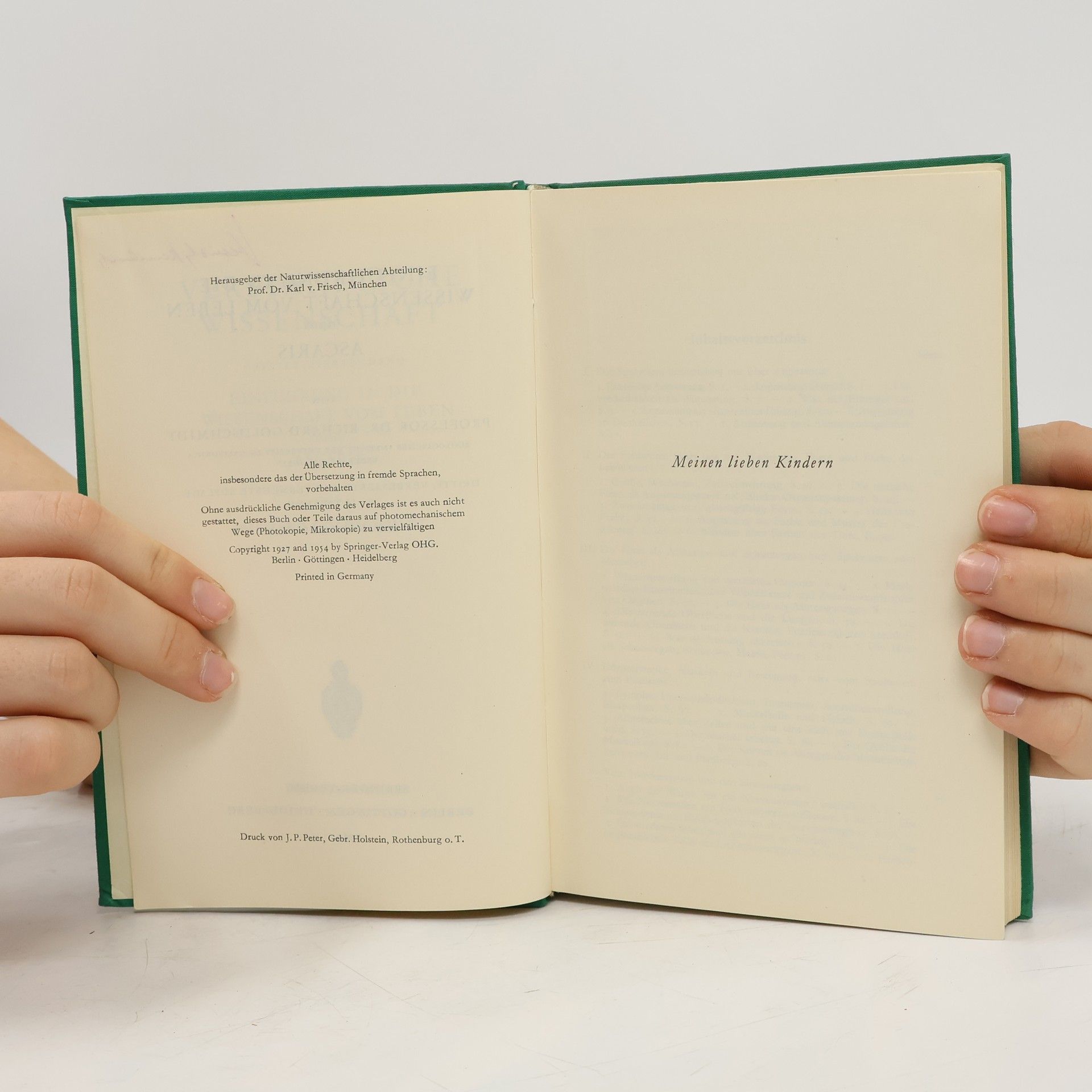 Albert Defant Verständliche Wissenschaft. Ebbe und Flut des Meeres der Atmosphäre und der Erdfeste