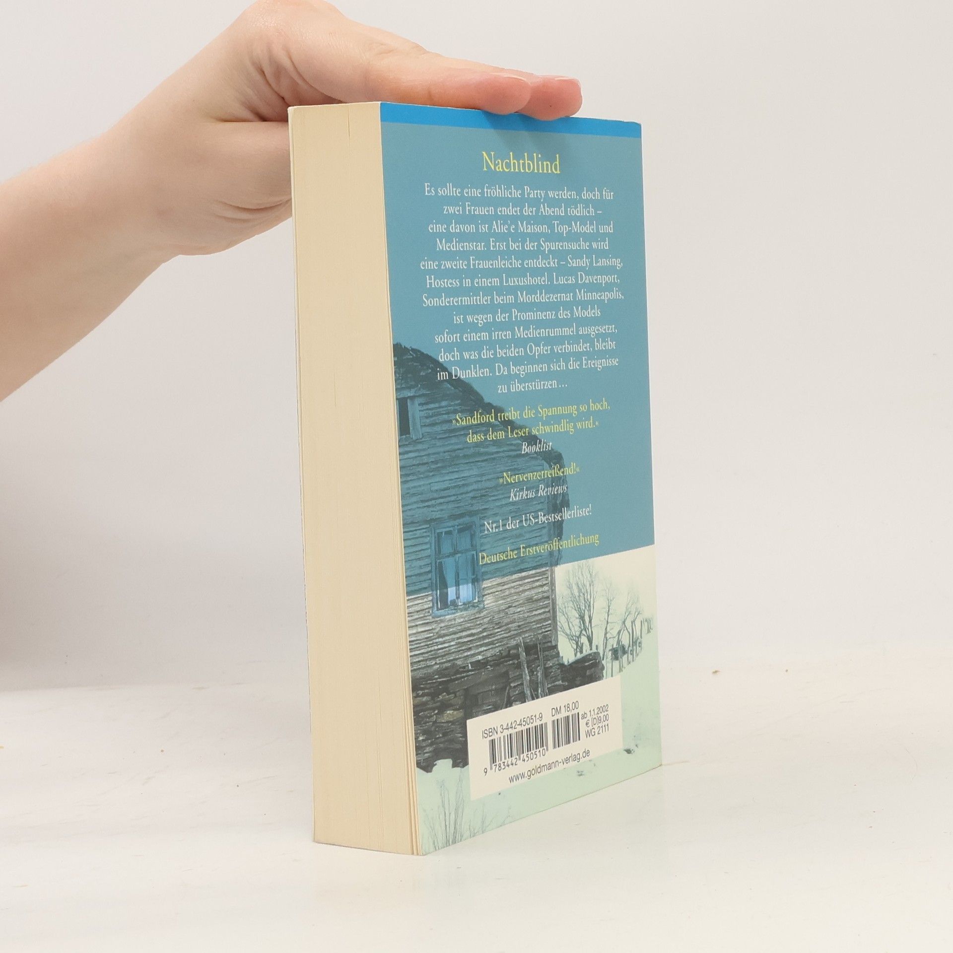 John Sandford Nachtblind - Roman